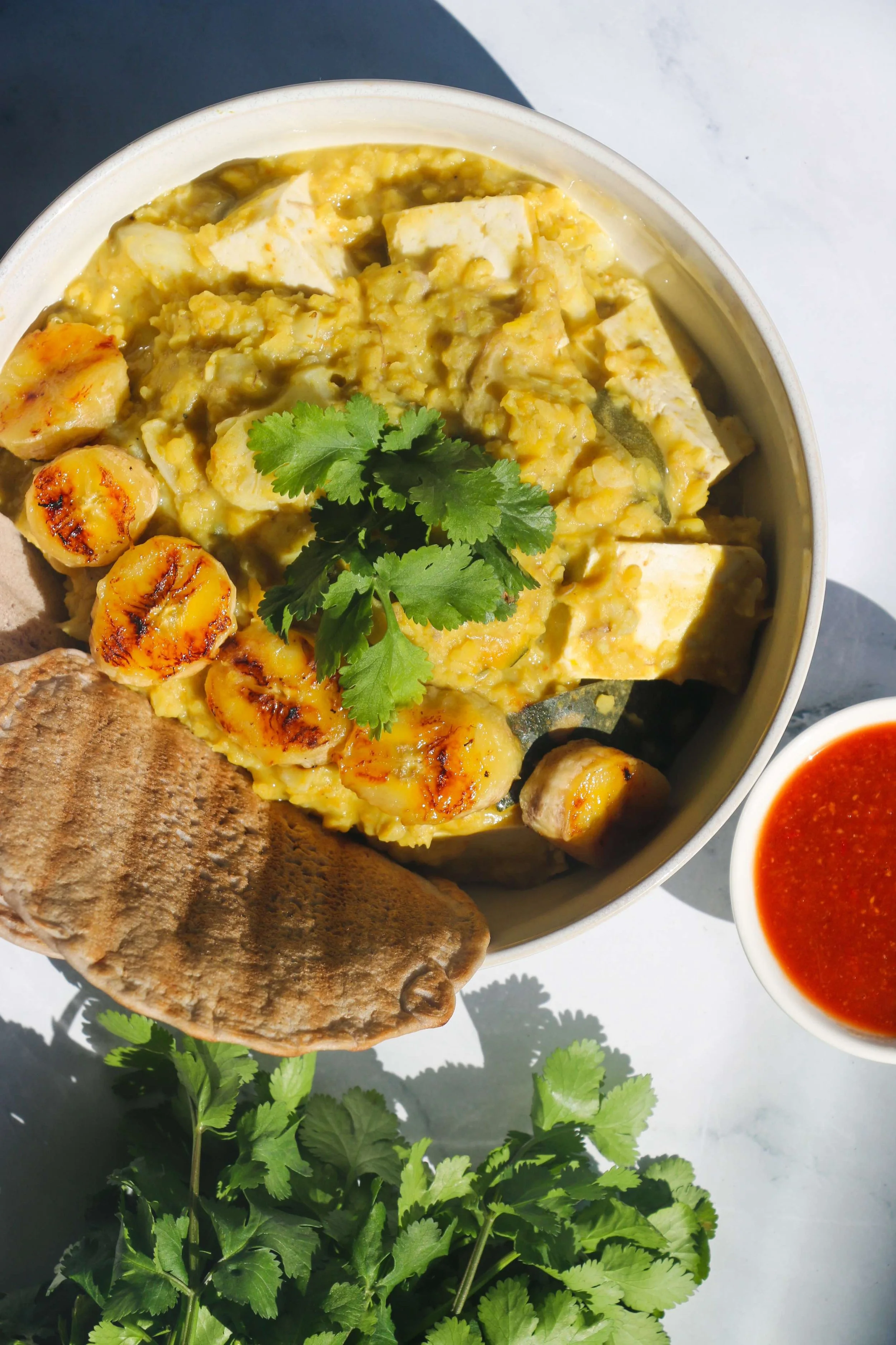 BANANA TOFU CURRY