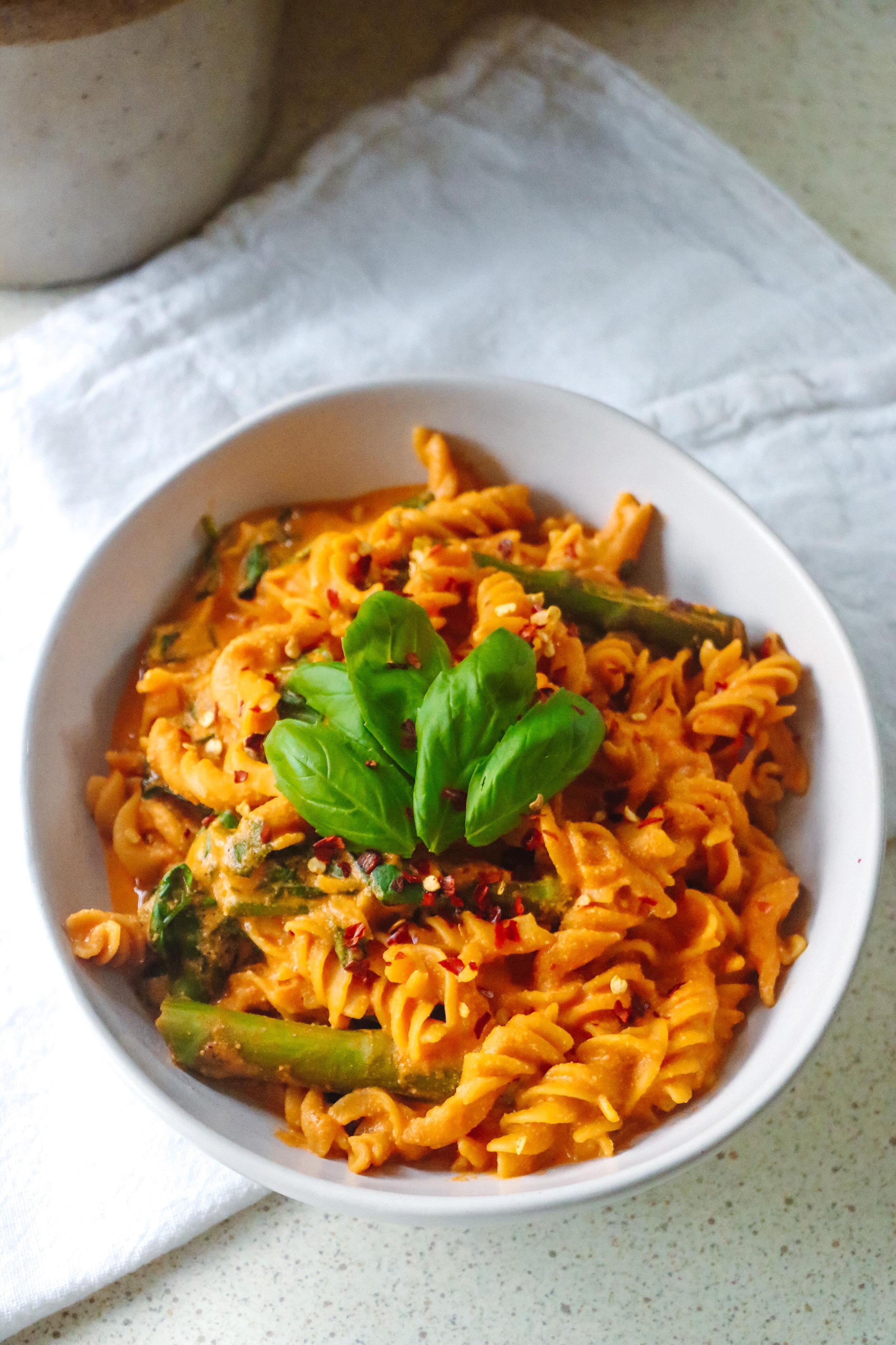 CREAMY CAPSICUM PASTA