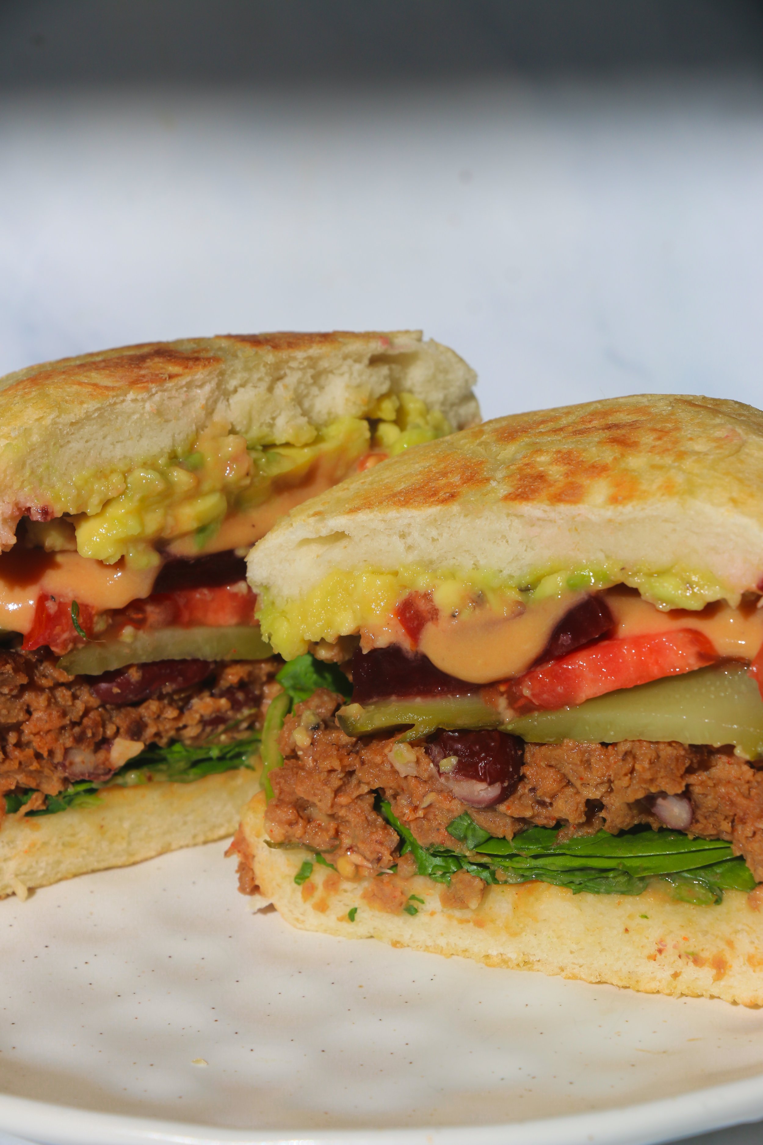THE ULTIMATE VEGAN BURGER