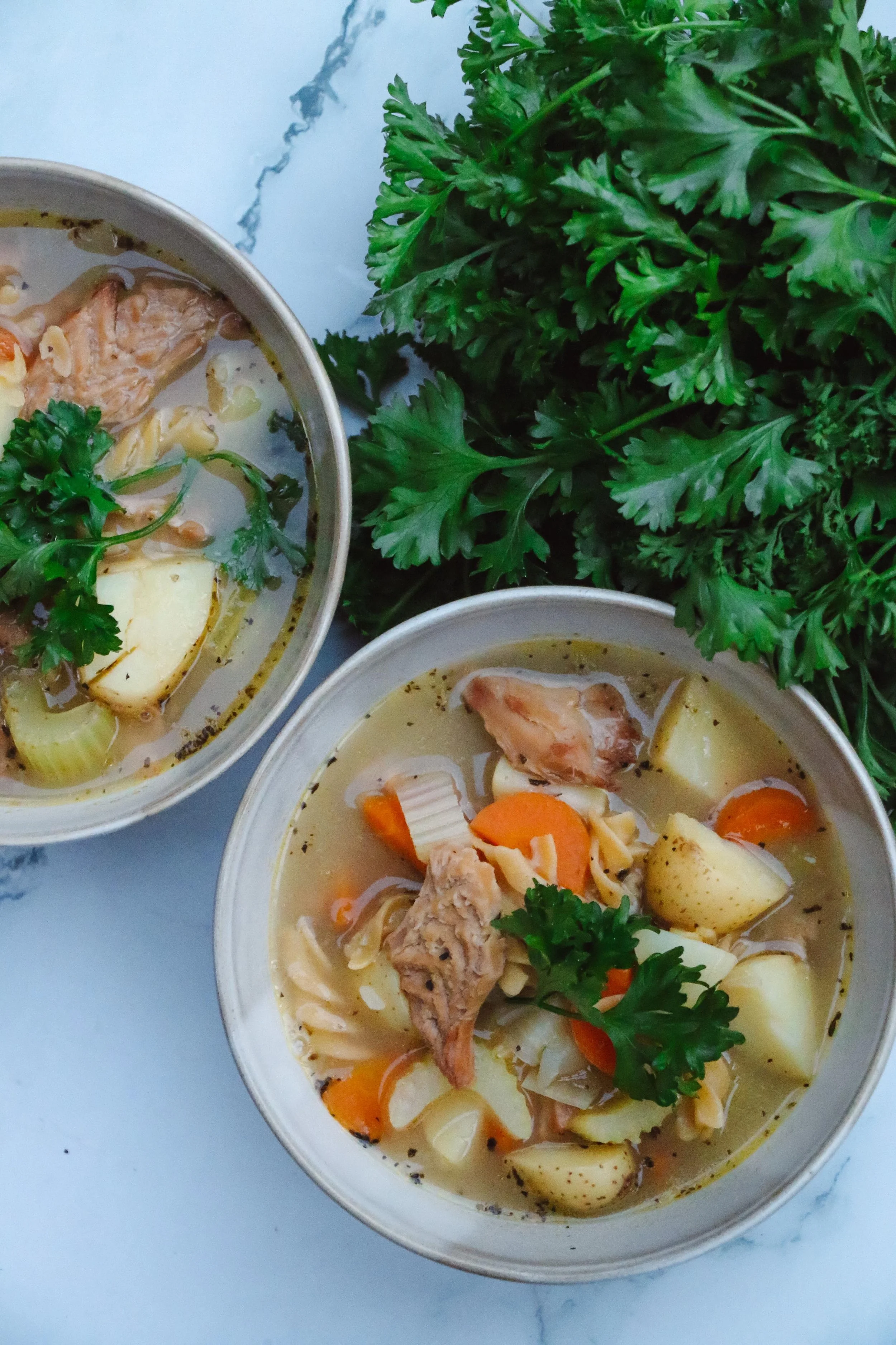 NO CHICK’N NOODLE SOUP