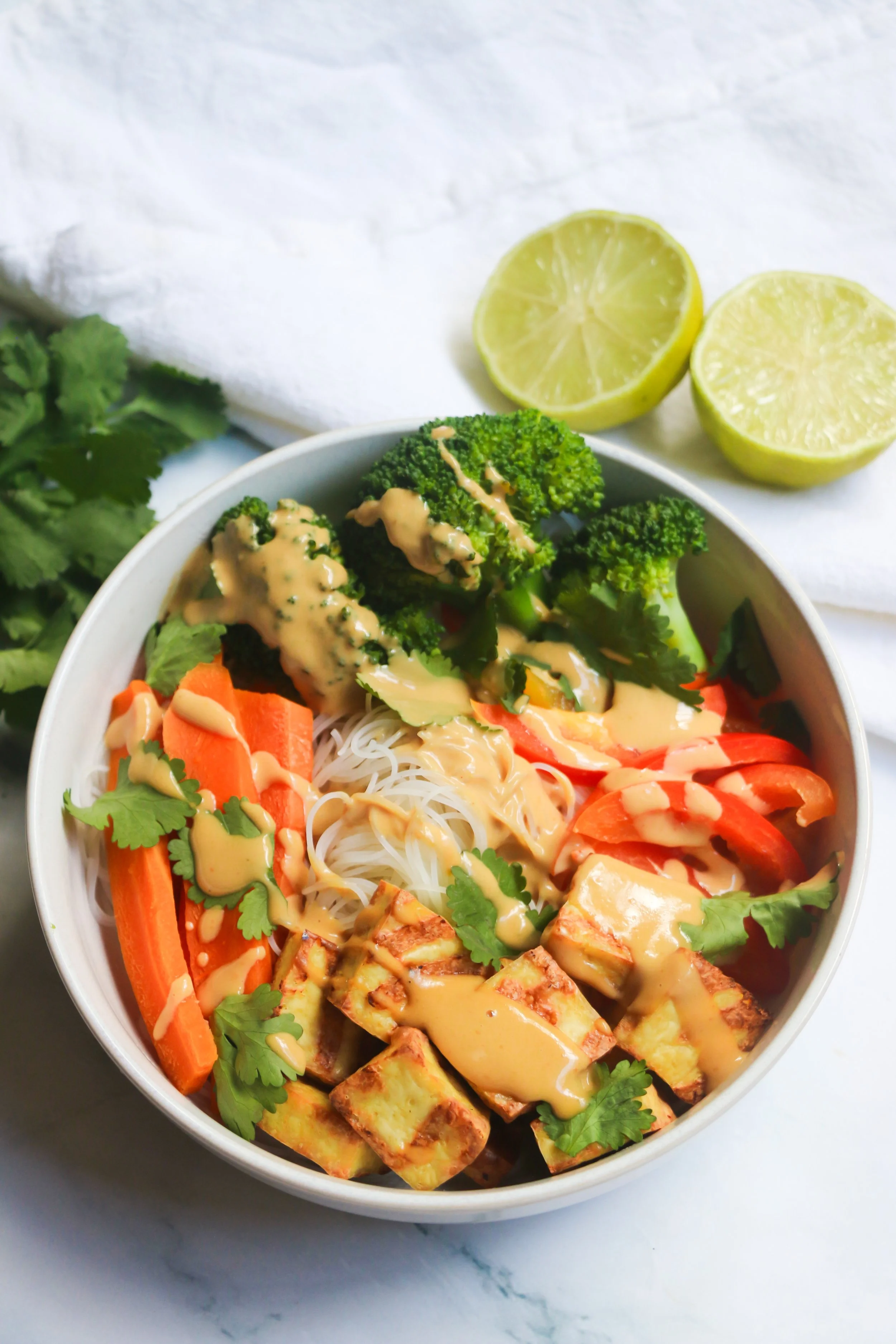 10-MINUTE SATAY NOODLE SALAD