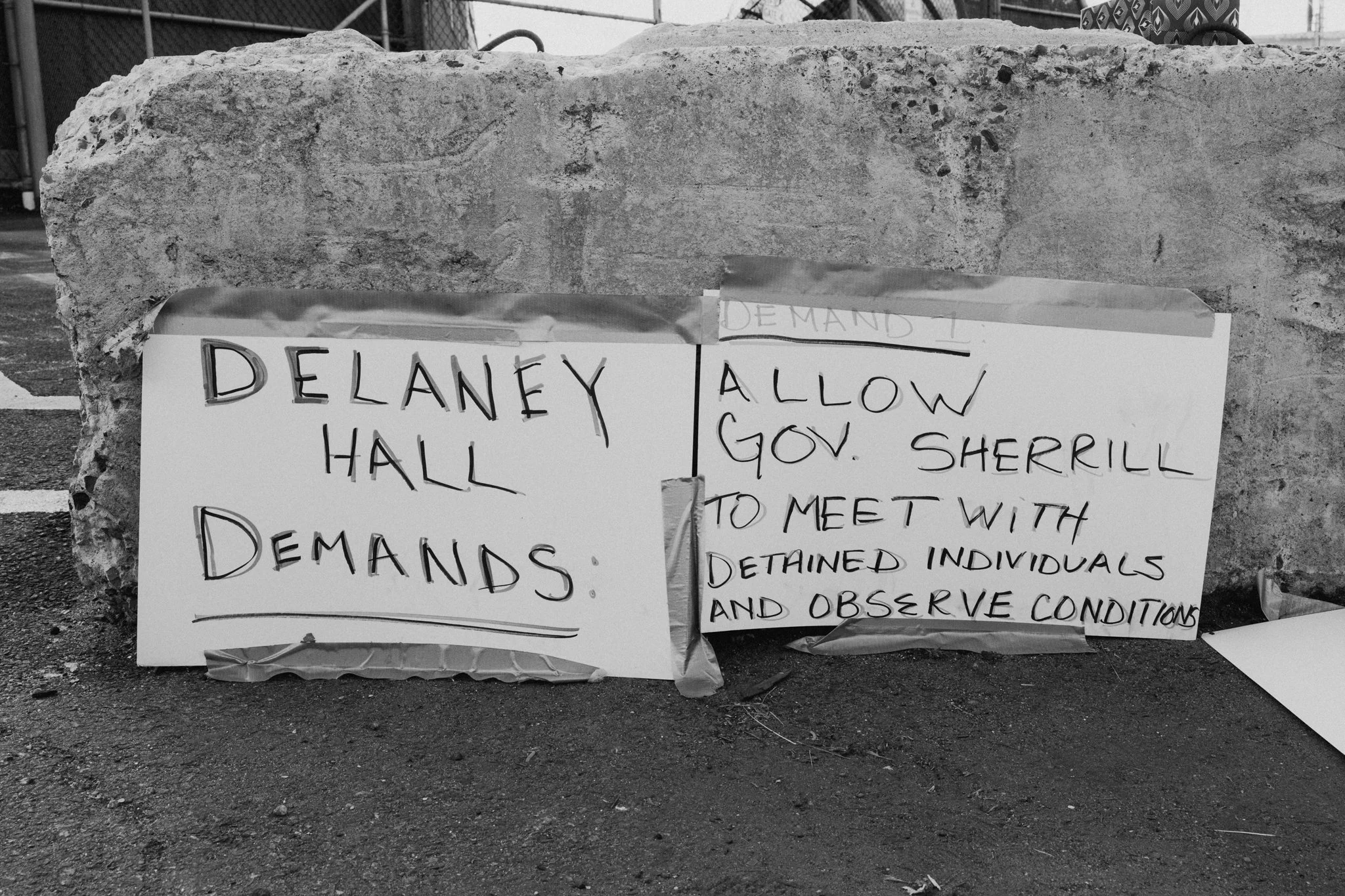 Delaney Hall Protest - Newark, NJ