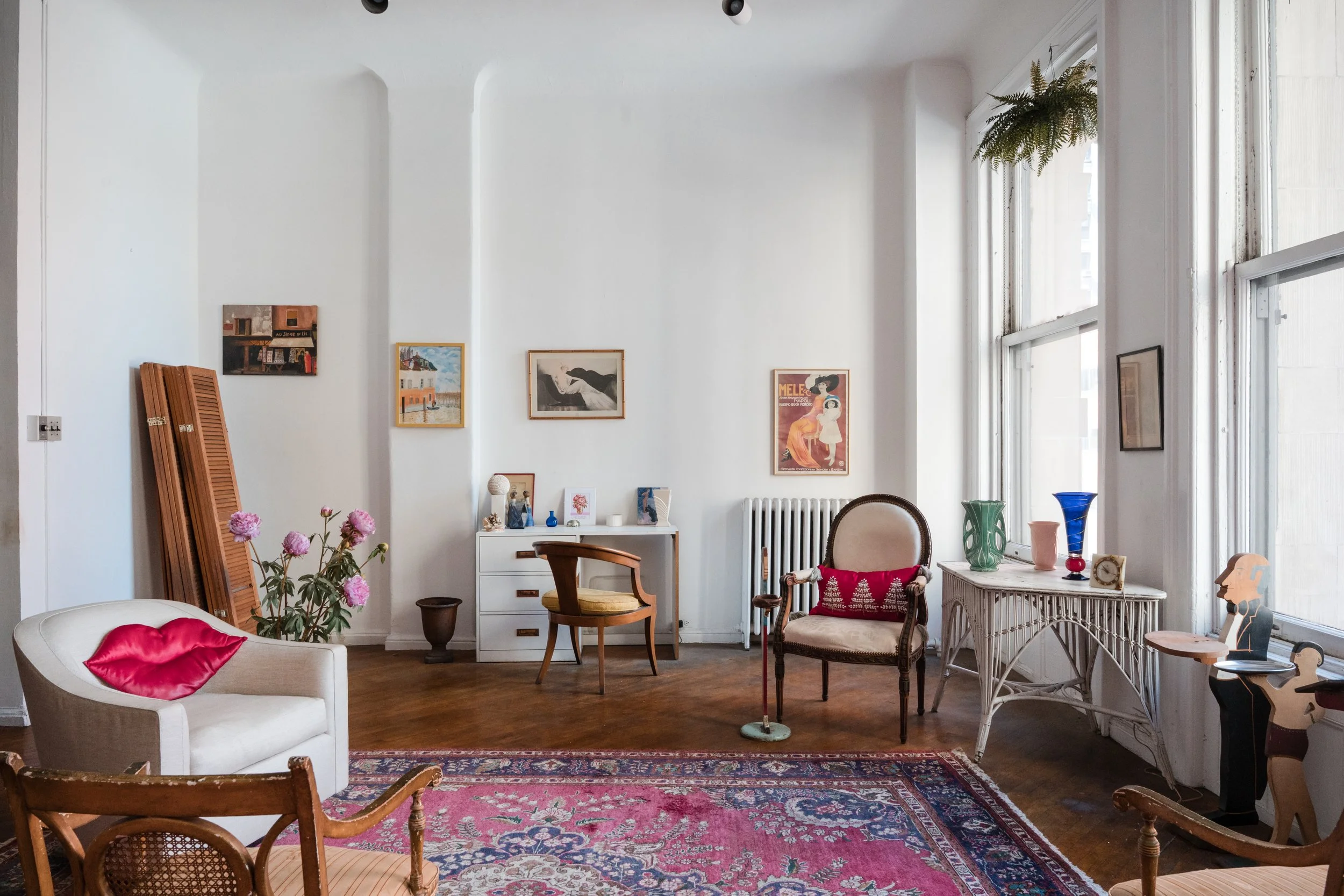 Historic New York apartment interior preserved as an estate documentation project.