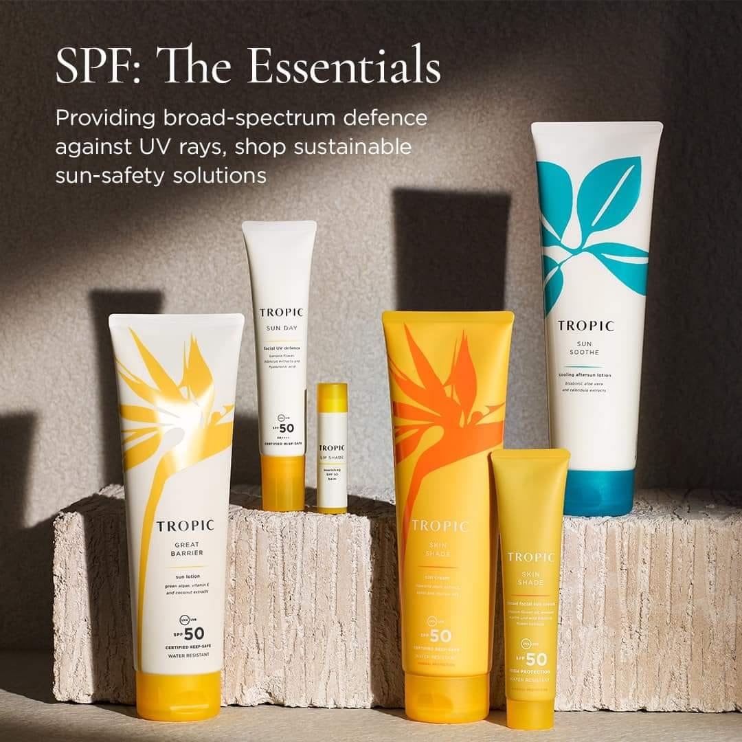 OMG.. The only skincare brand I'll use ✨️ 

Celebrate Suncare Awareness Week with me and discover the sun protection that's best for you! 
Tropic is proud to be Europe's first company with Protect Land and Sea certification, guaranteeing no harm will