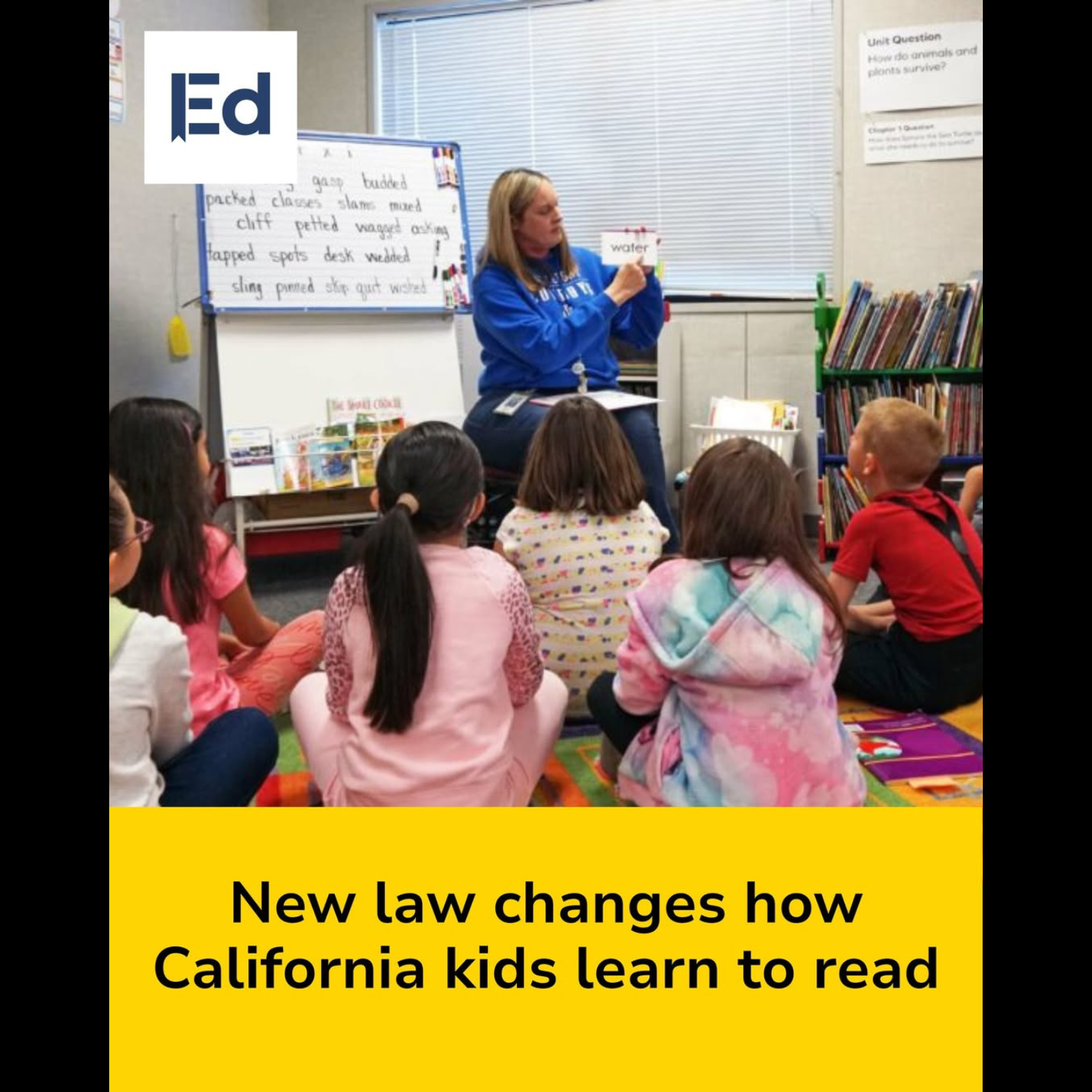 New Law Changes How California Kids Learn to Read