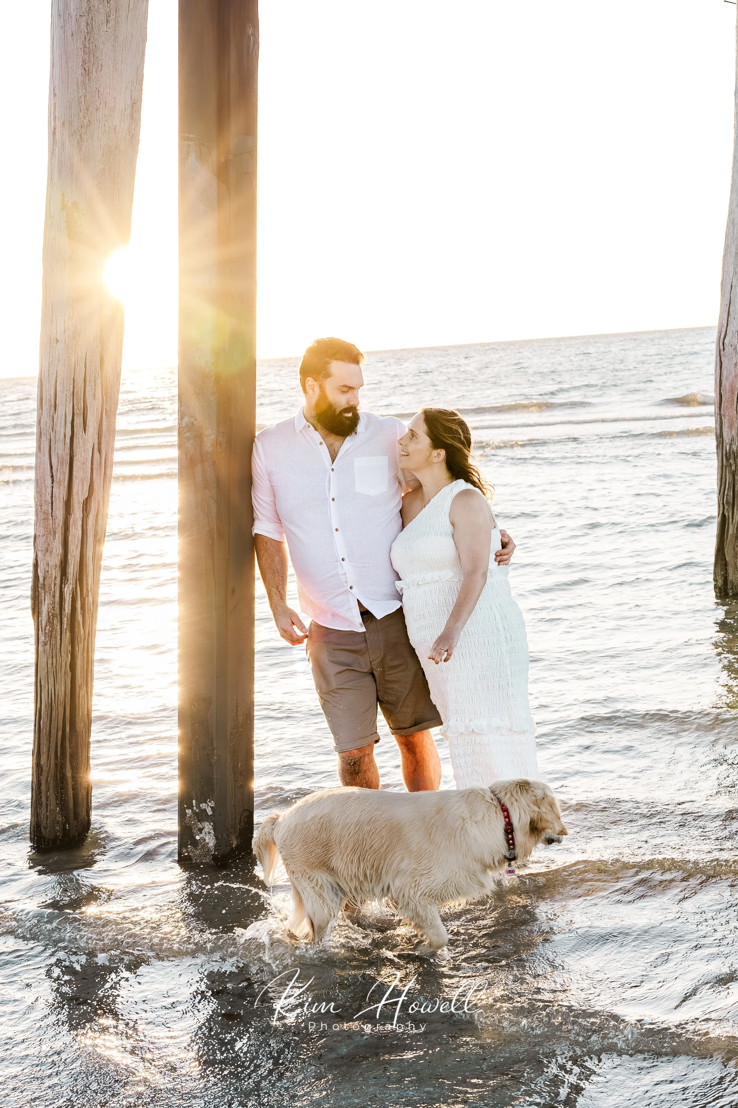 Scott & Mel at Largs Bay South Asutralia Family Photography & Maternity, Golden Retrieved & Pet Photography at the beach Canon R6-76.jpg