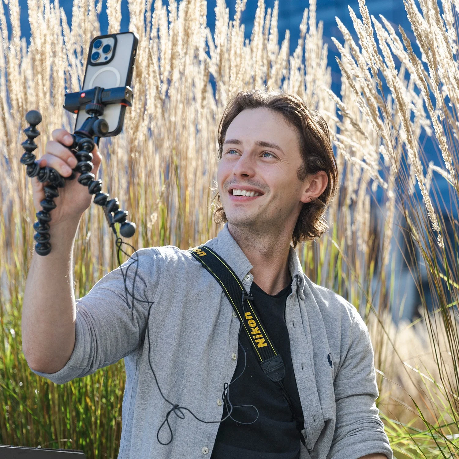 Ansattfoto i miljø, tatt av Samare