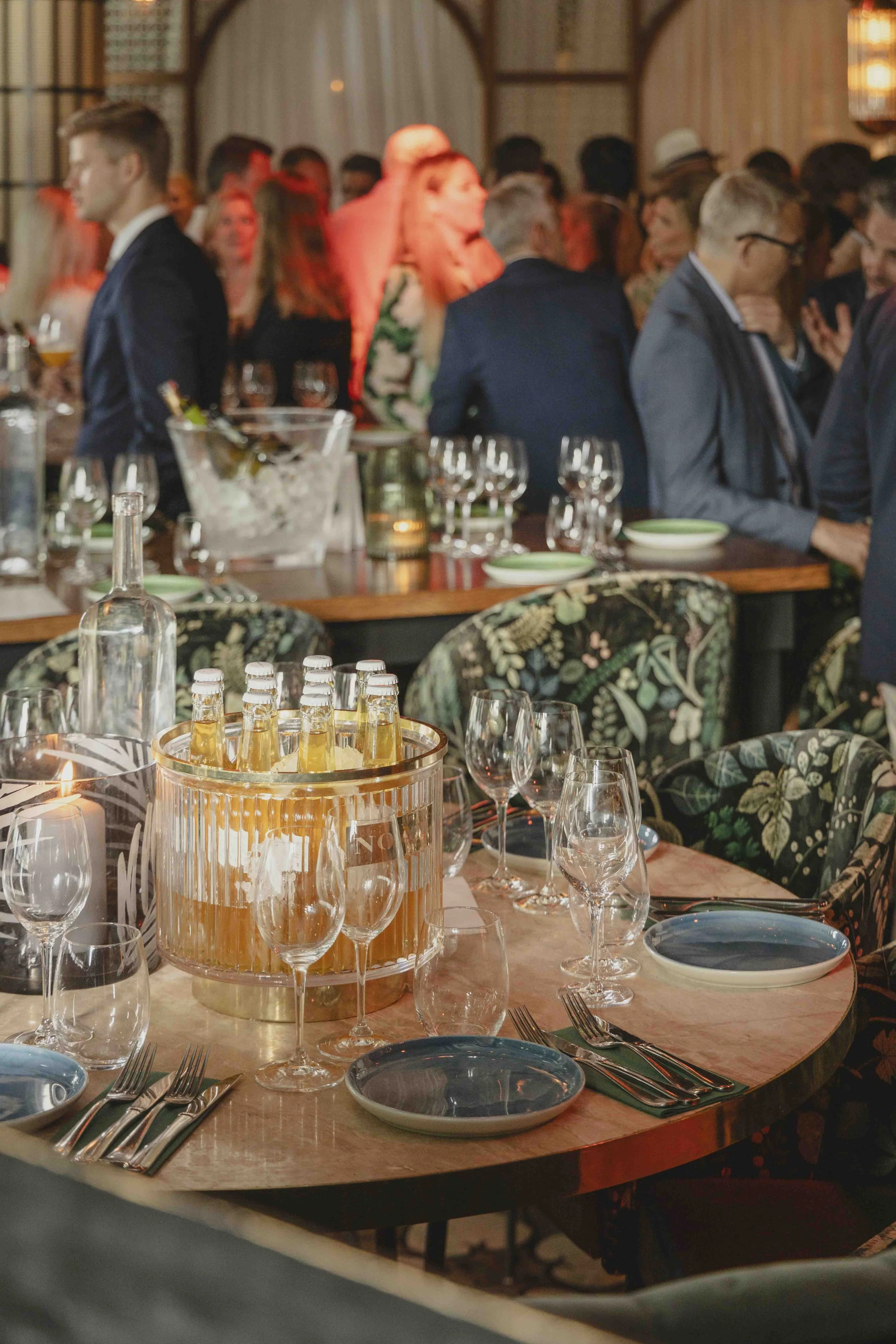 Bilde av asparges med sesam og grønnsaker - matfoto