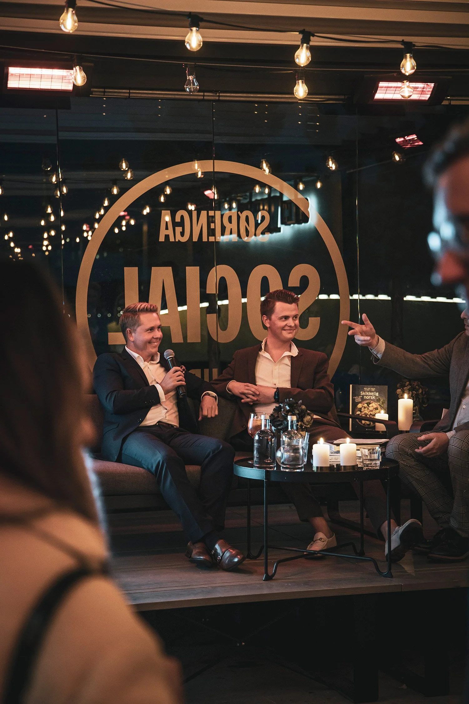 Panelprat med Simen Vatne og Truls Karlsen, forfattere av boken Skikkelig norsk