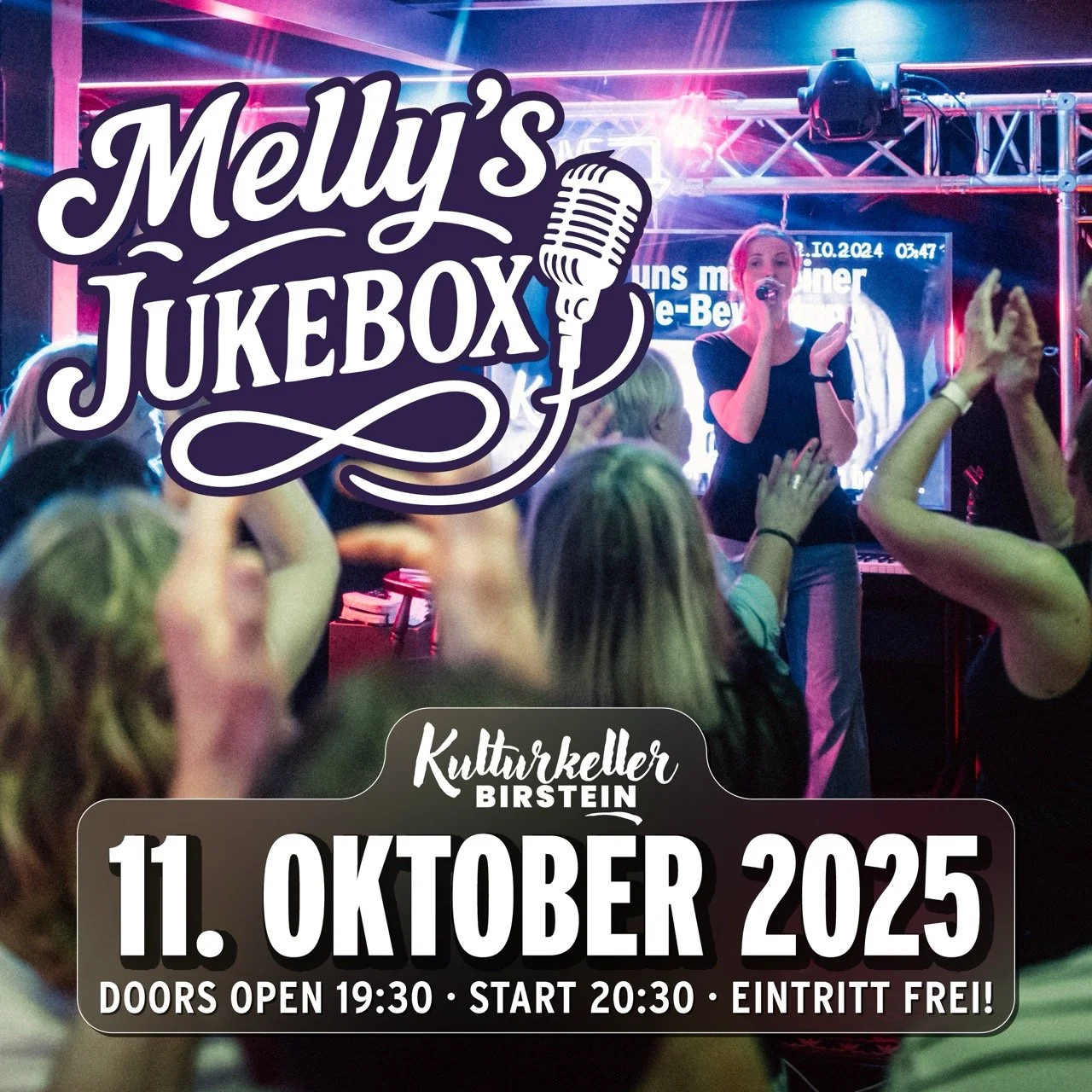 Melly’s Jukebox – Wunschkonzert im Kulturkeller Birstein 🎙️🎶