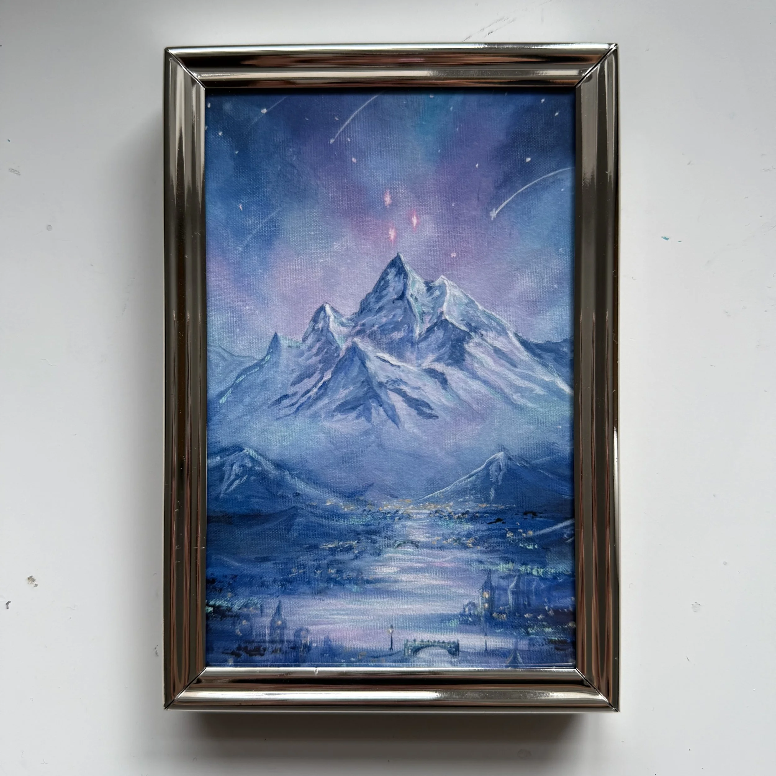 Midnight in Velaris Framed Print