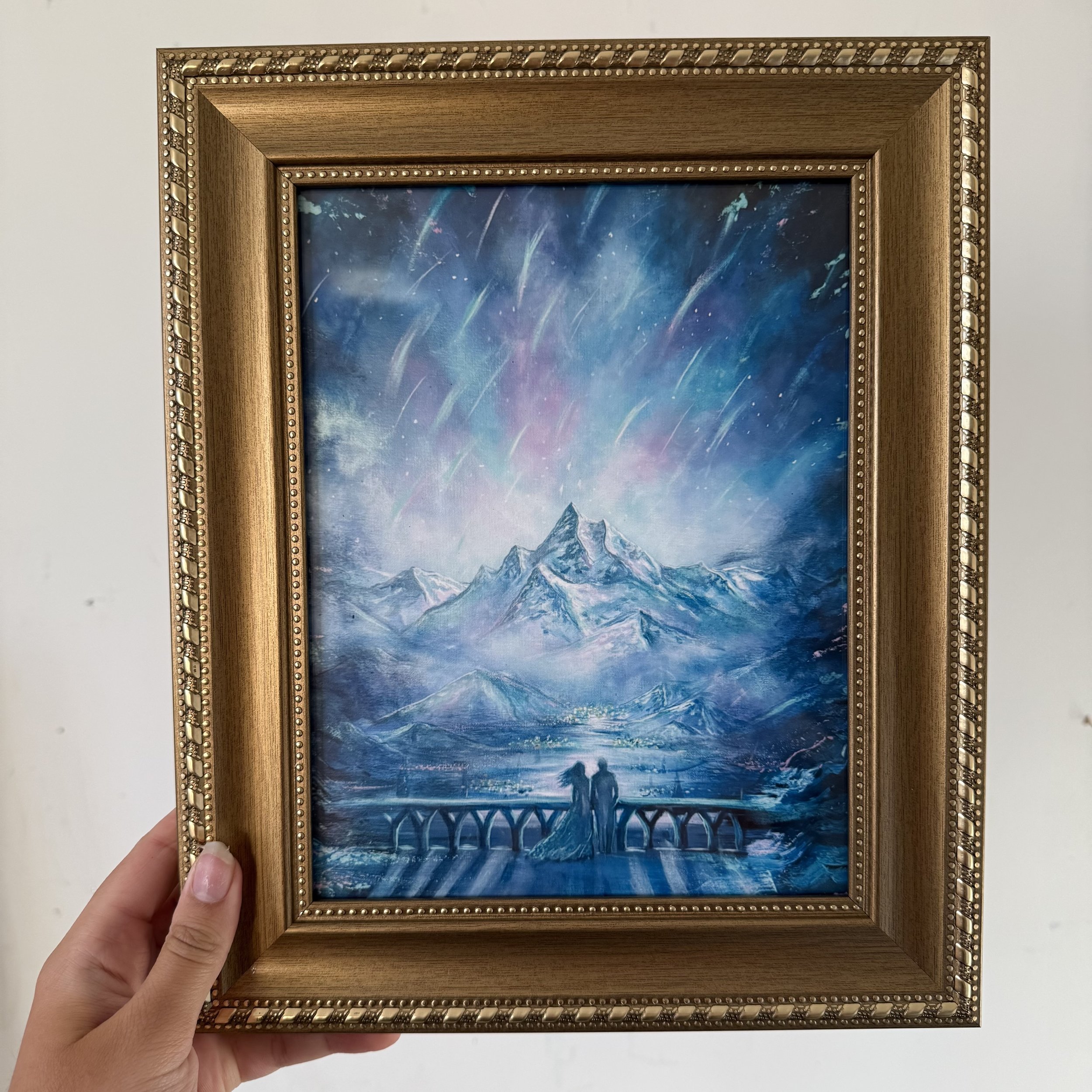 Starfall Framed Print