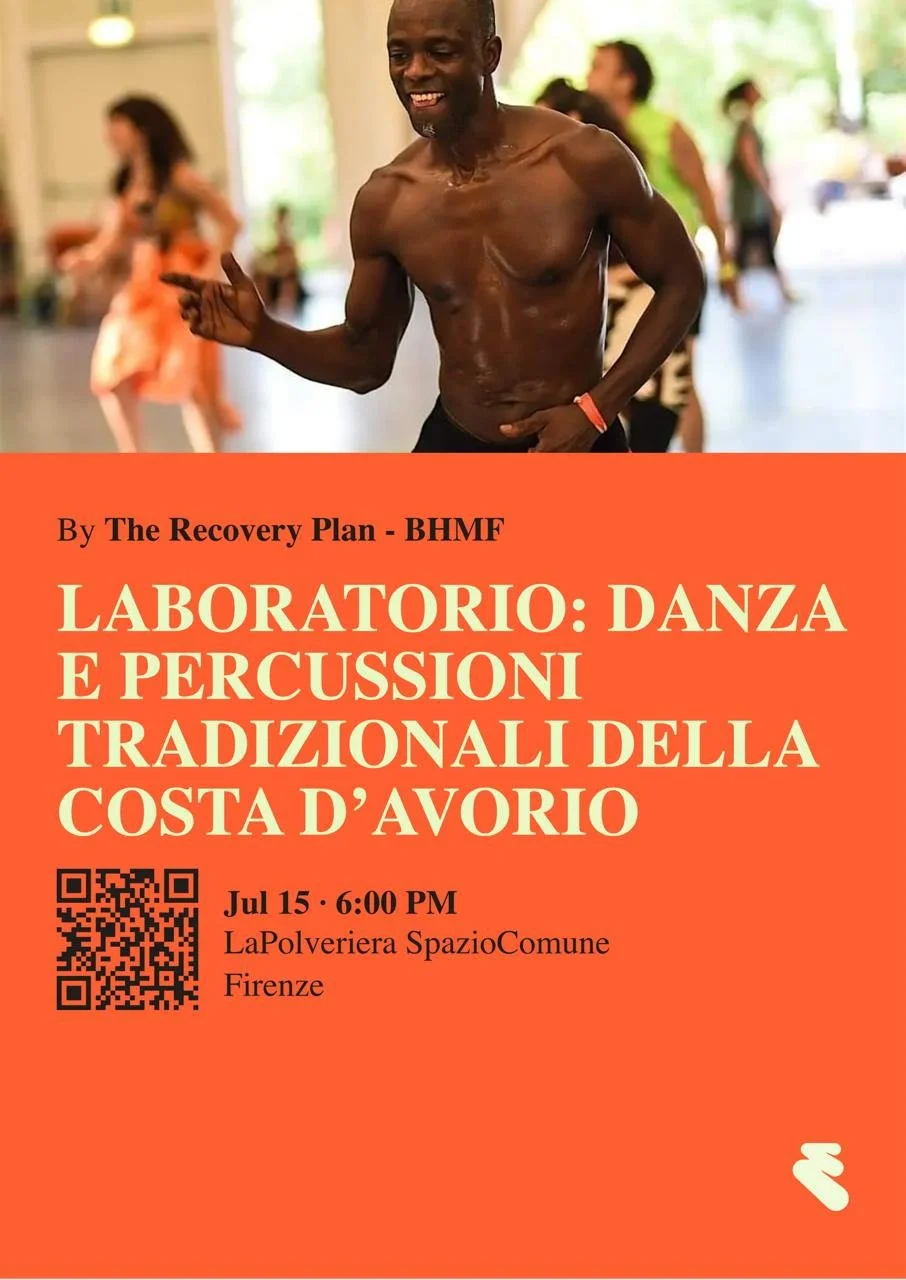Laboratorio: Danza e Percussioni Africane con Alain Frank Nahi