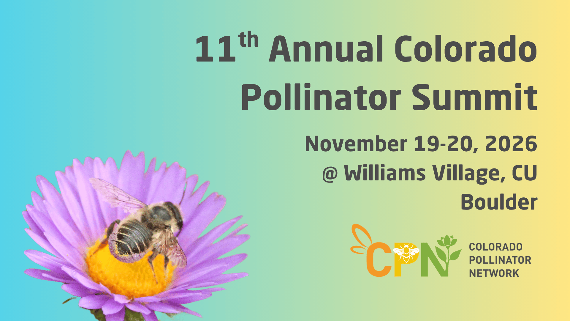 2026 Colorado Pollinator Summit