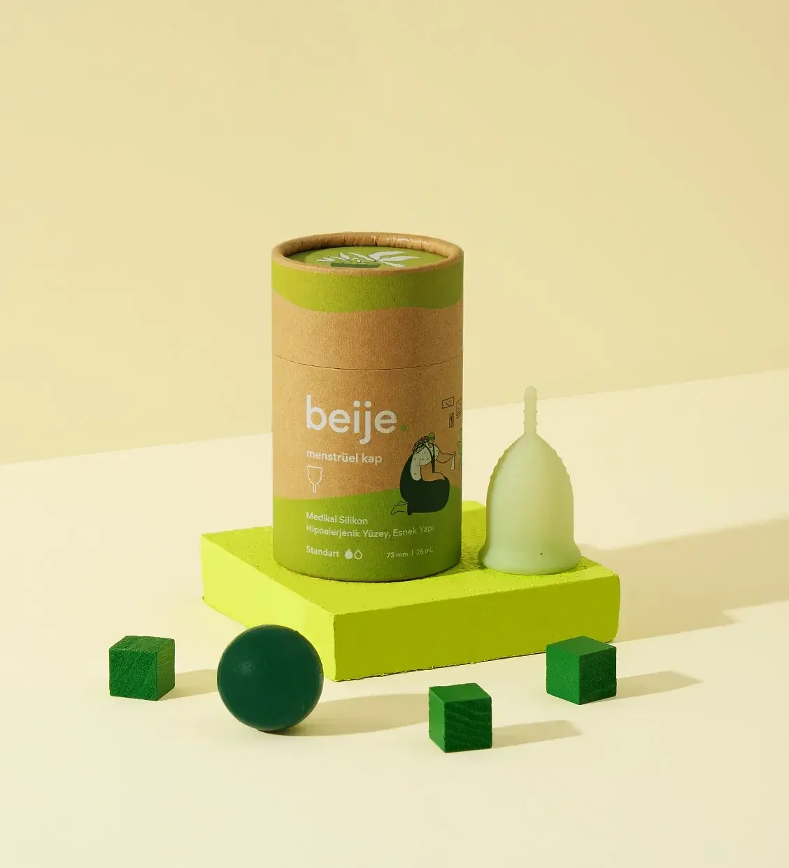 beije: creative direction for package design, art direction for photography
