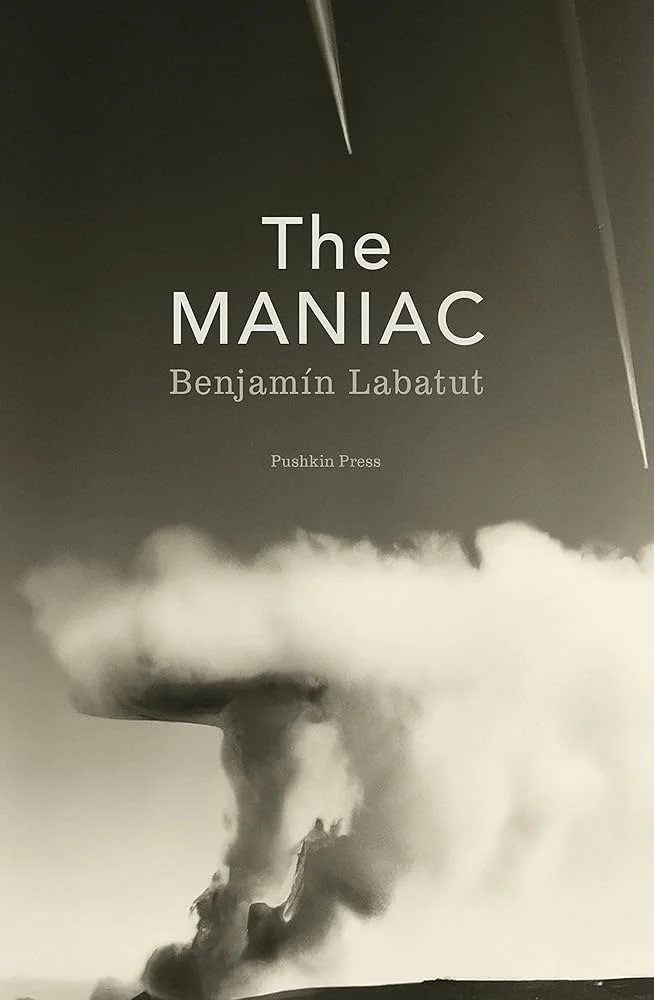 Book cover titled 'The Manic' by Benjamín Labatut