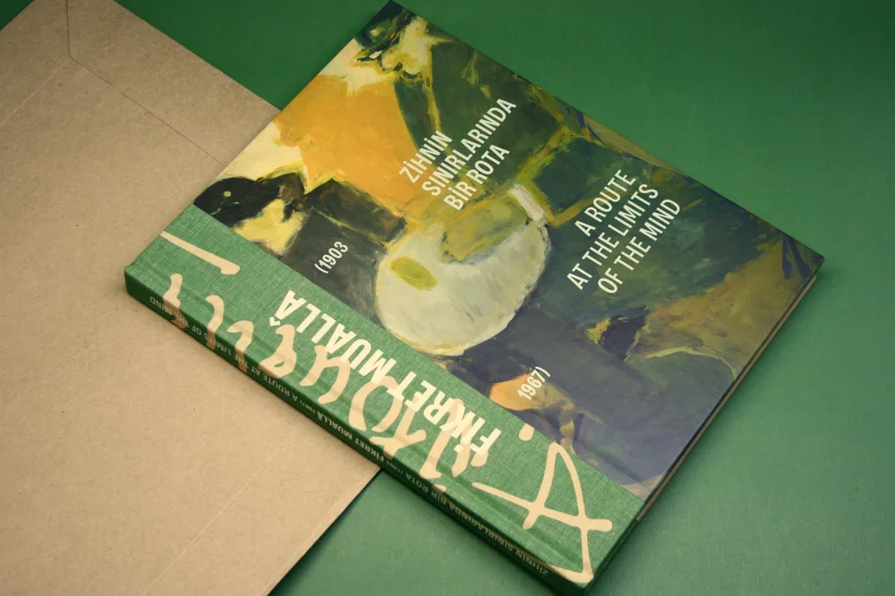Book cover: “Zihnin Sınırlarını Bir Yolculuk” - Fikret Mualla