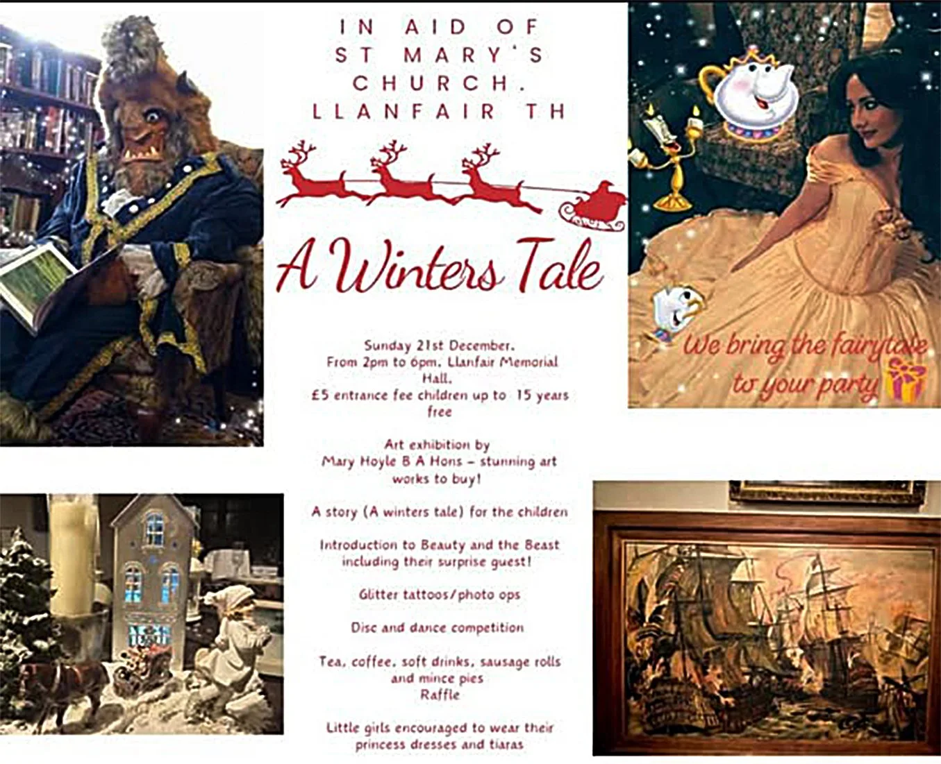 A Winters Tale in Llanfairtalhaiarn Memorial Hall