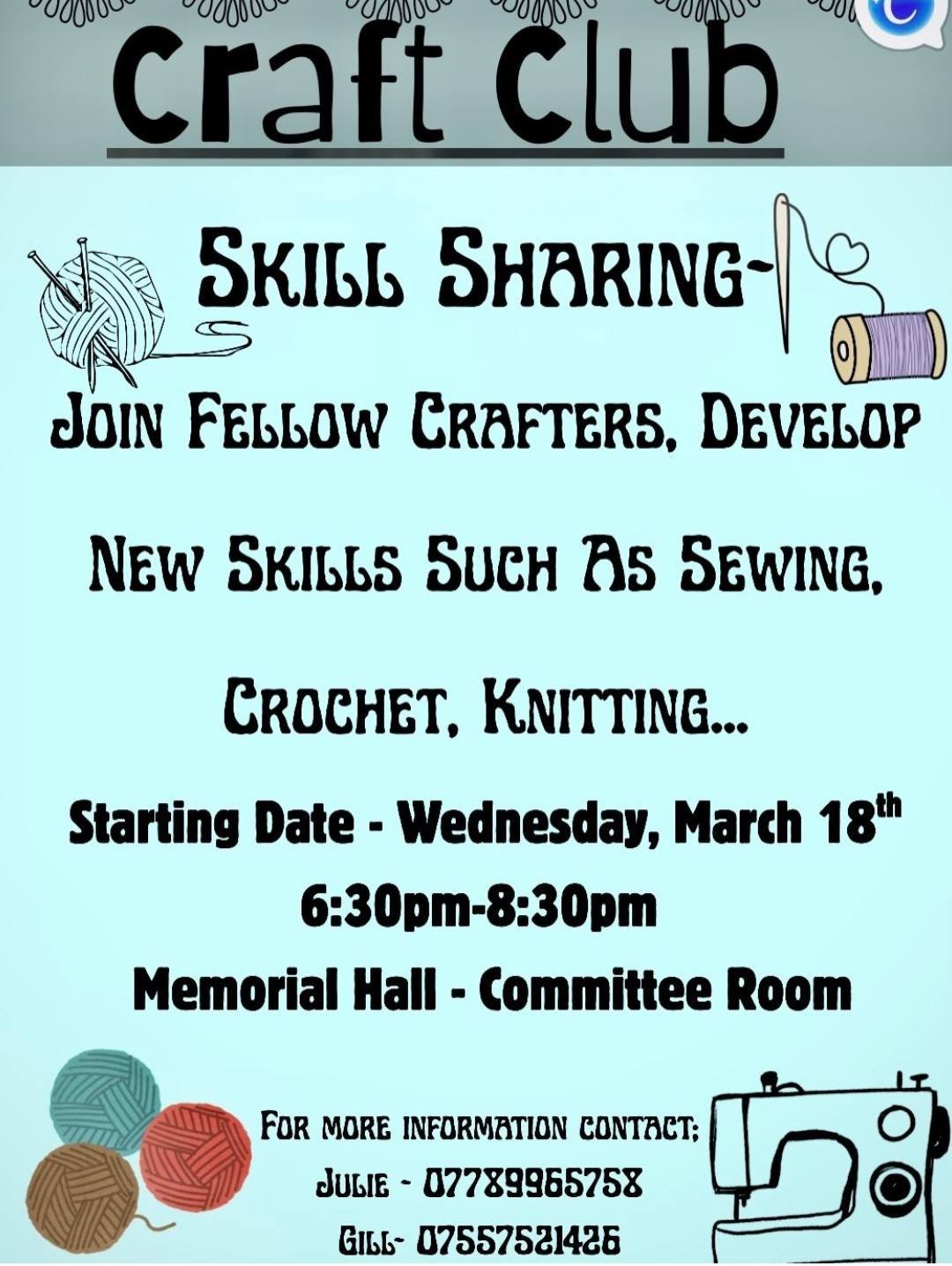 Clwb Crefft/Craft Club