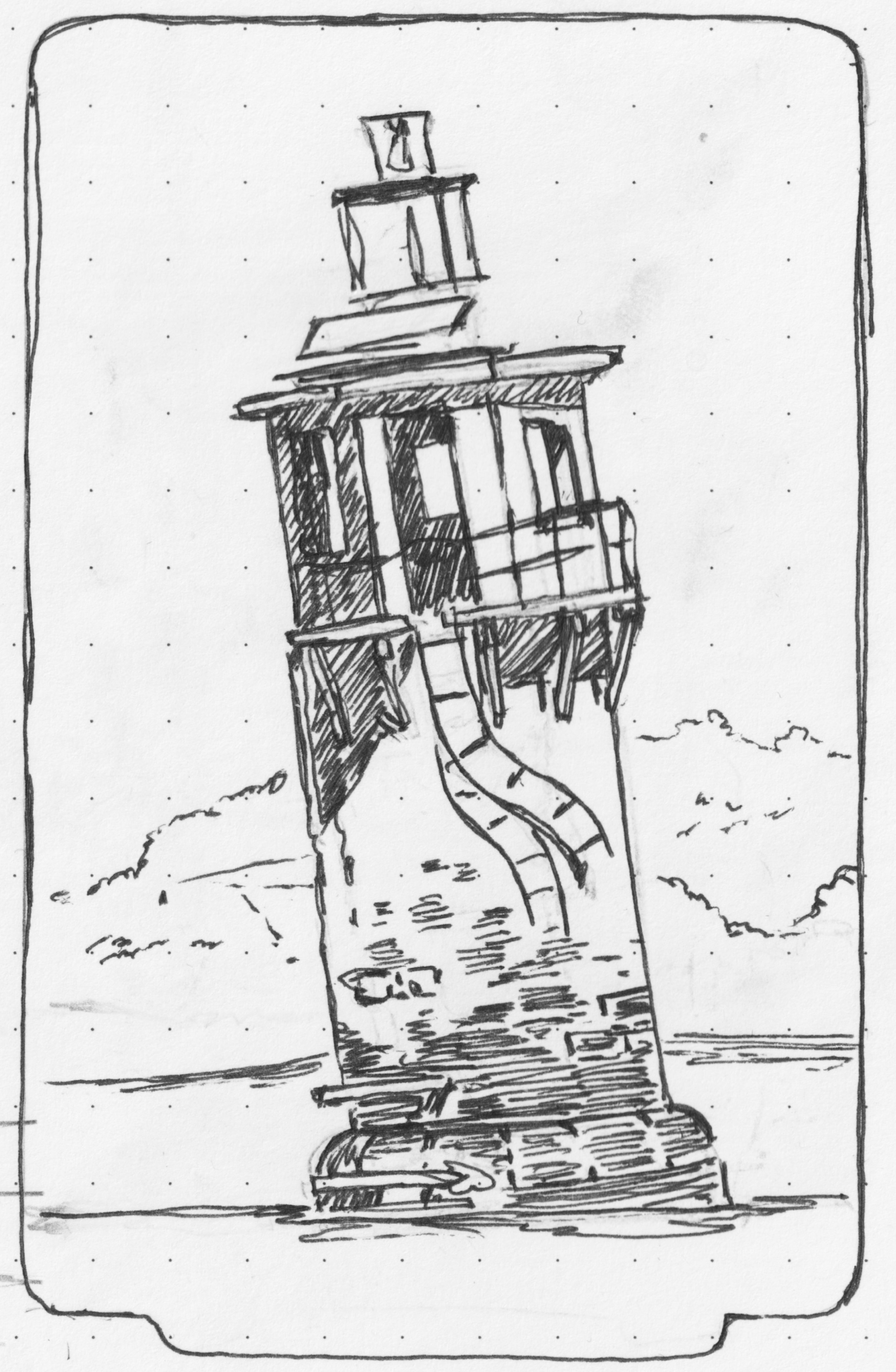 Lighthouse - Environmental Sketch