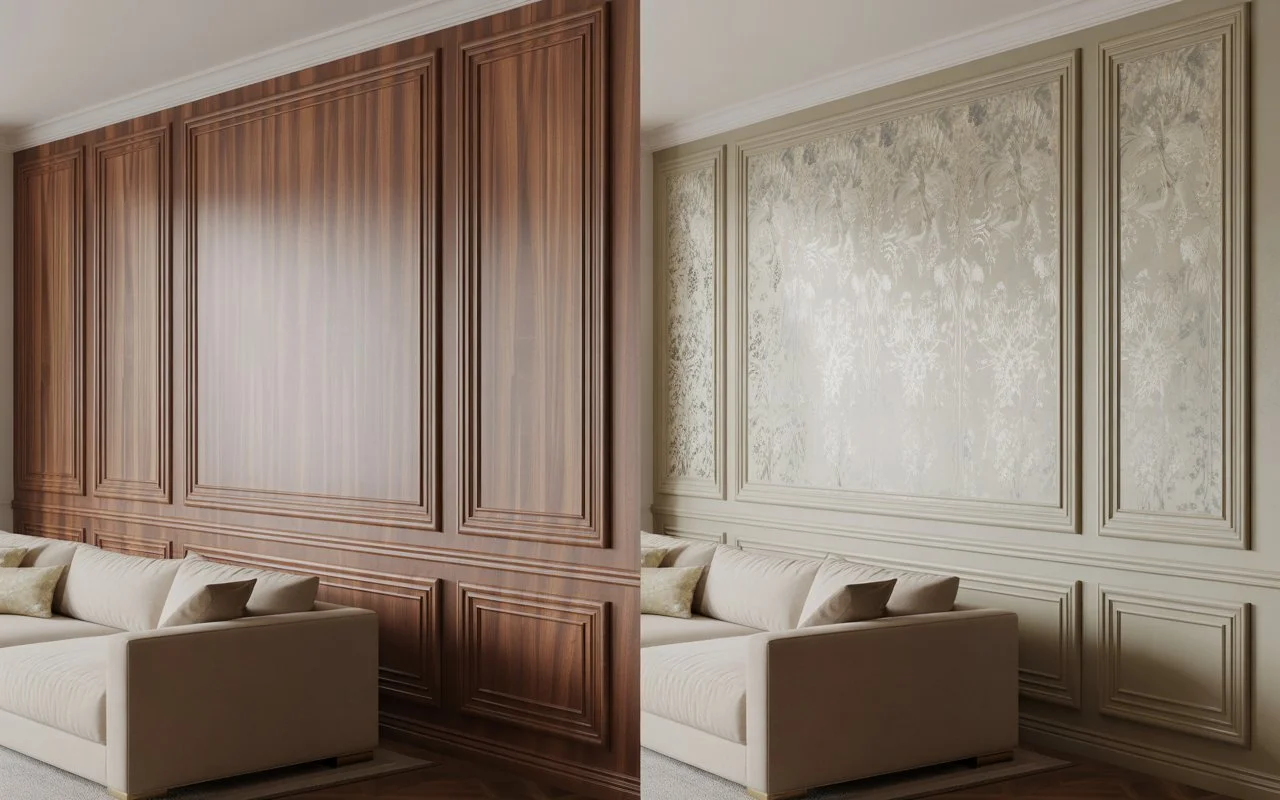 Wall Paneling vs Wallpaper Cost Comparison in Calgary