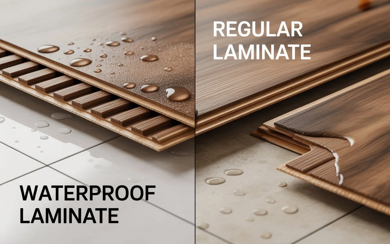 Waterproof Laminate vs Regular Laminate: What's Best for Calgary?