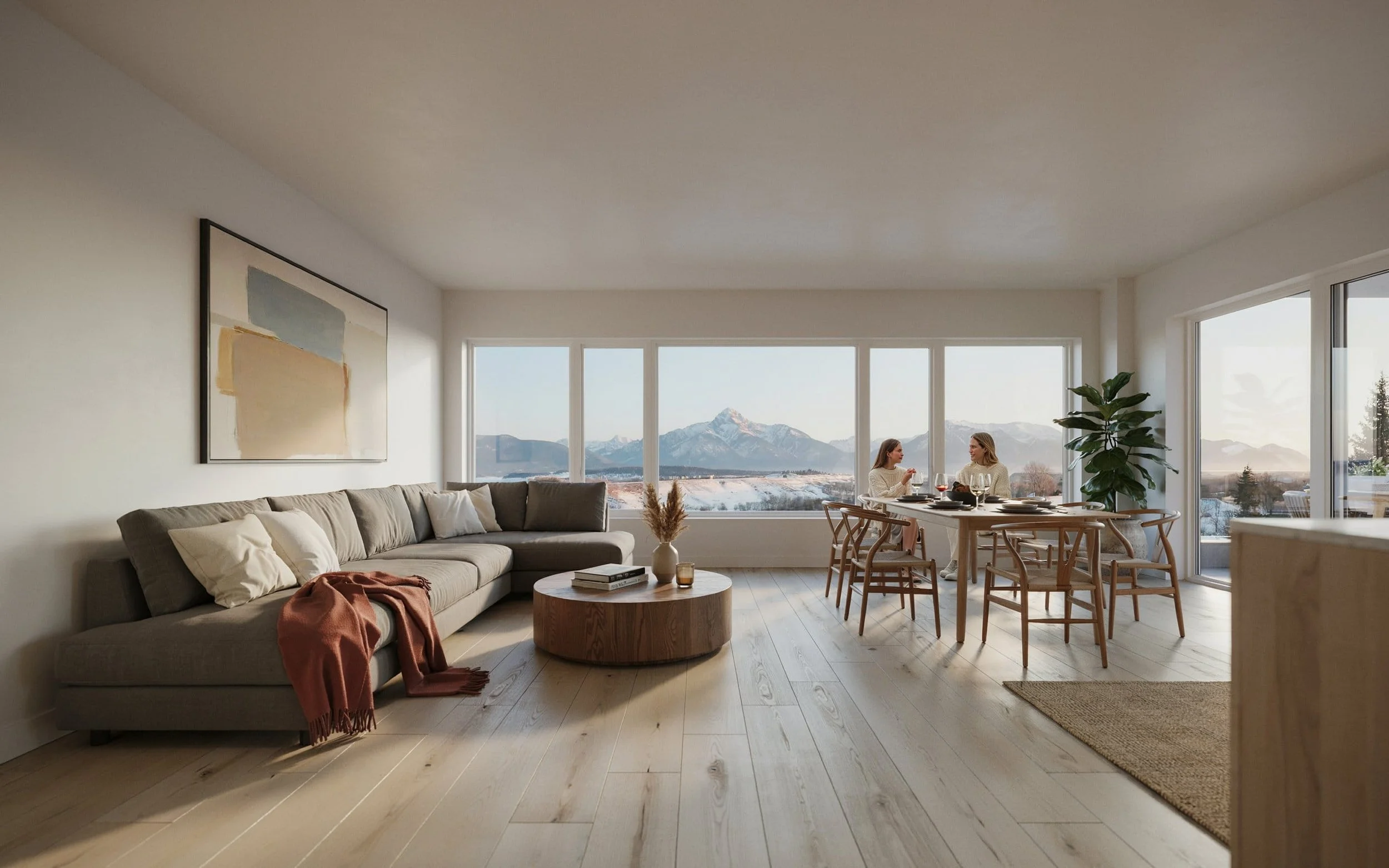 How to Choose the Right Flooring for an Open-Concept Calgary Home