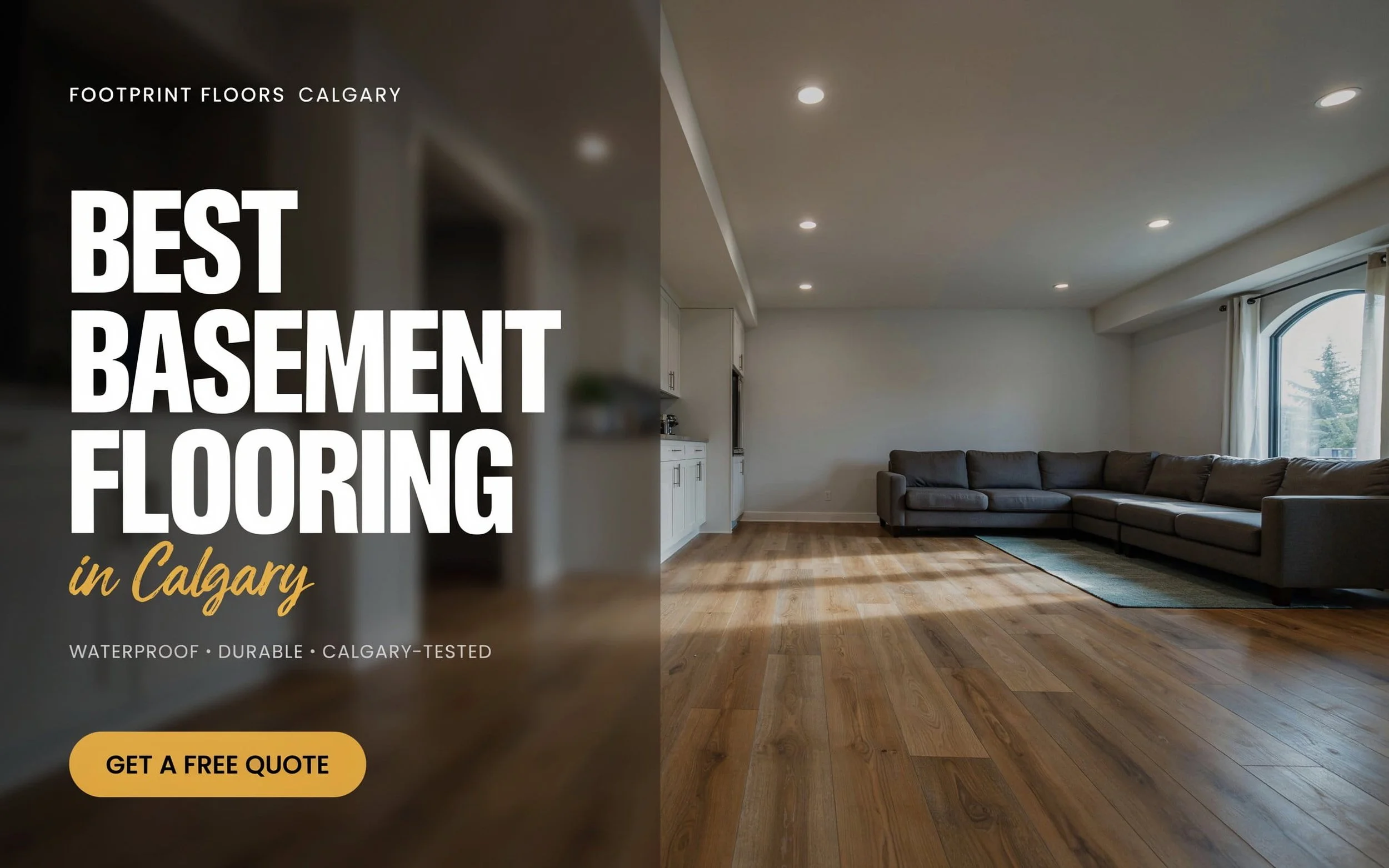 Best Basement Flooring in Calgary: What Actually Works Below Grade (2026 Guide)
