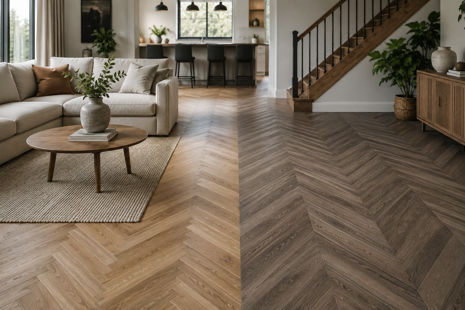 Herringbone &amp; Chevron Flooring in Calgary: Styles, Costs &amp; Installation