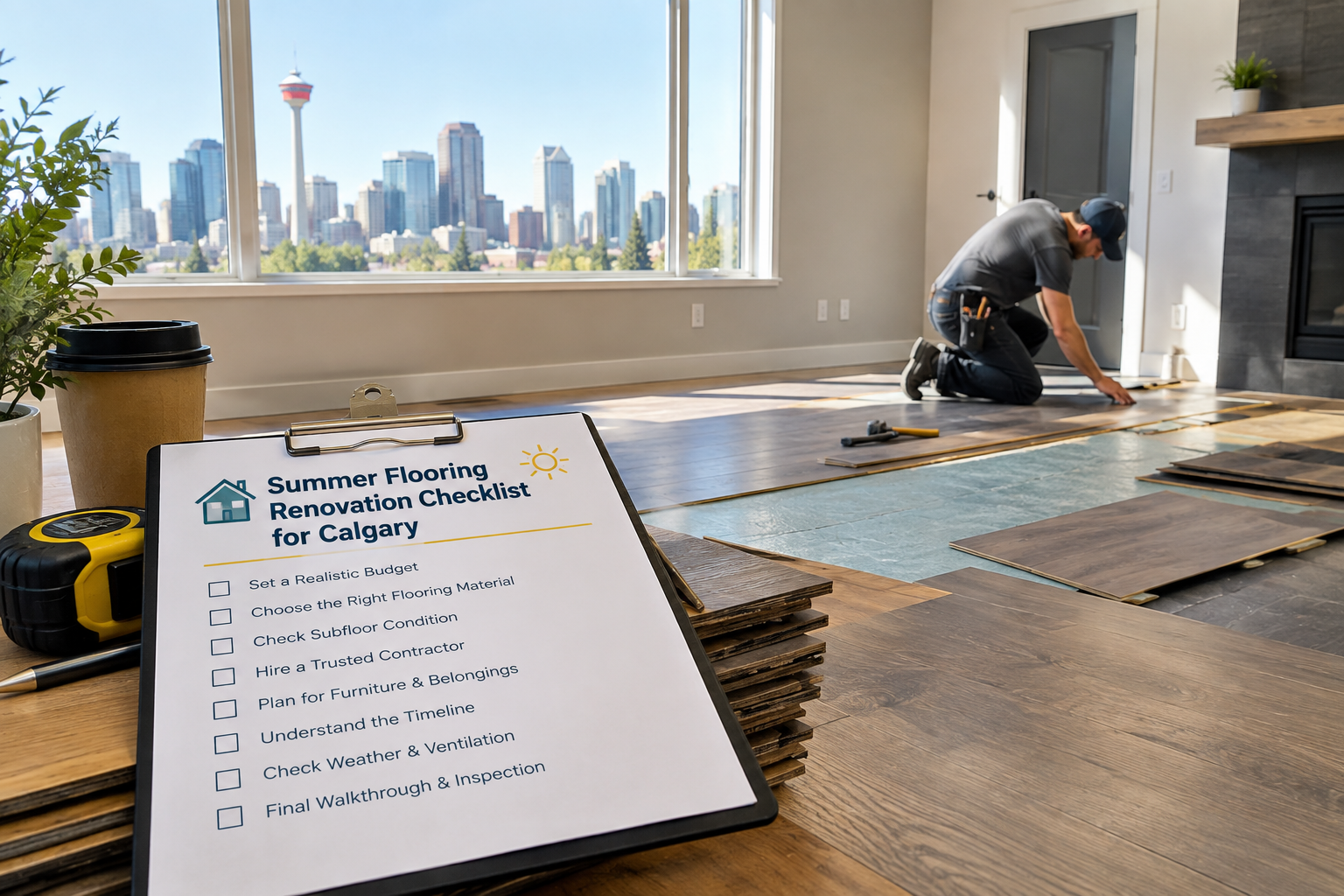 Summer Flooring Renovation Checklist for Calgary Homeowners
