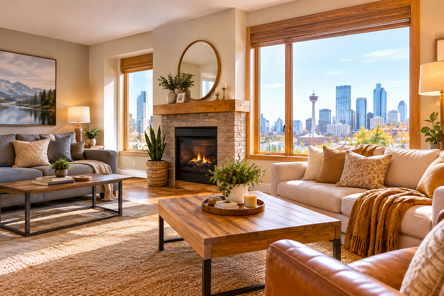 Why Calgary Homes Are Switching from Grey to Warm Honey Tones