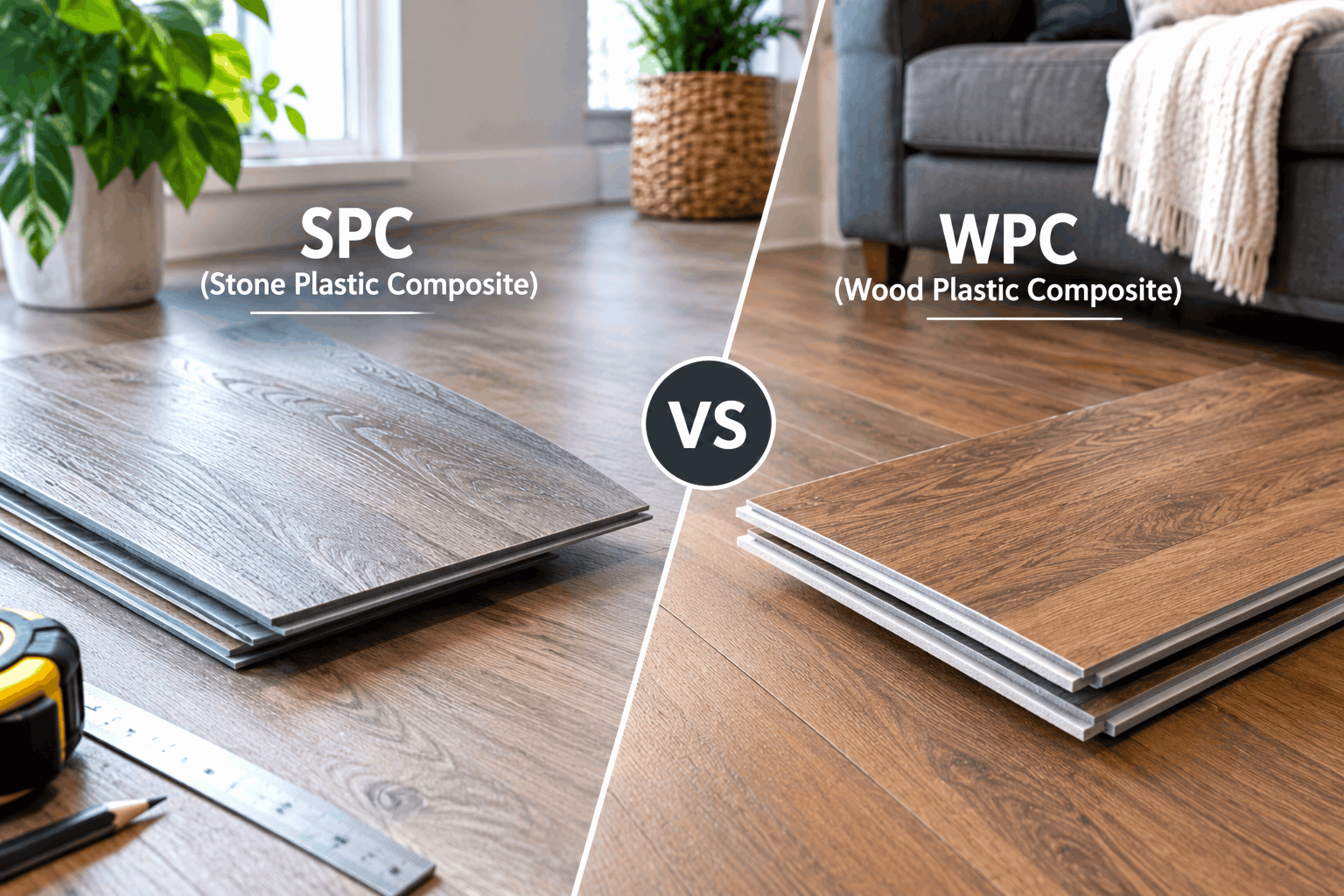SPC vs WPC Vinyl Flooring: Which Rigid Core Is Better for Calgary Basements