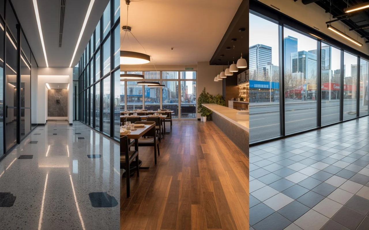 Flooring for Commercial Spaces in Calgary