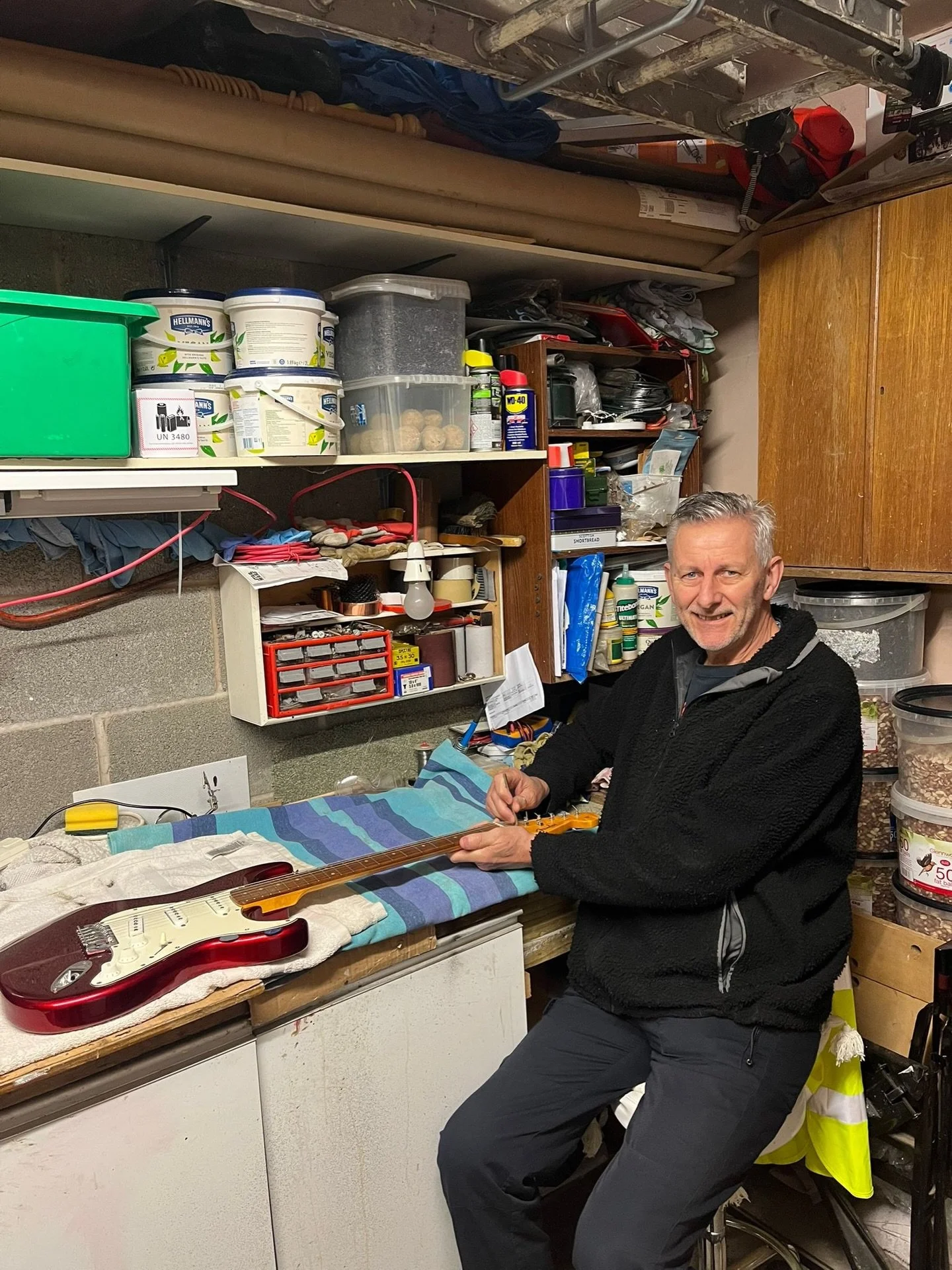 Massive shout out to &ldquo;Big Al&rdquo; who&rsquo;s currently recovering from a double knee operation. Al takes in and fixes up all of our musical instruments, many that you would think are beyond repair, he gets them back looking and sounding amaz