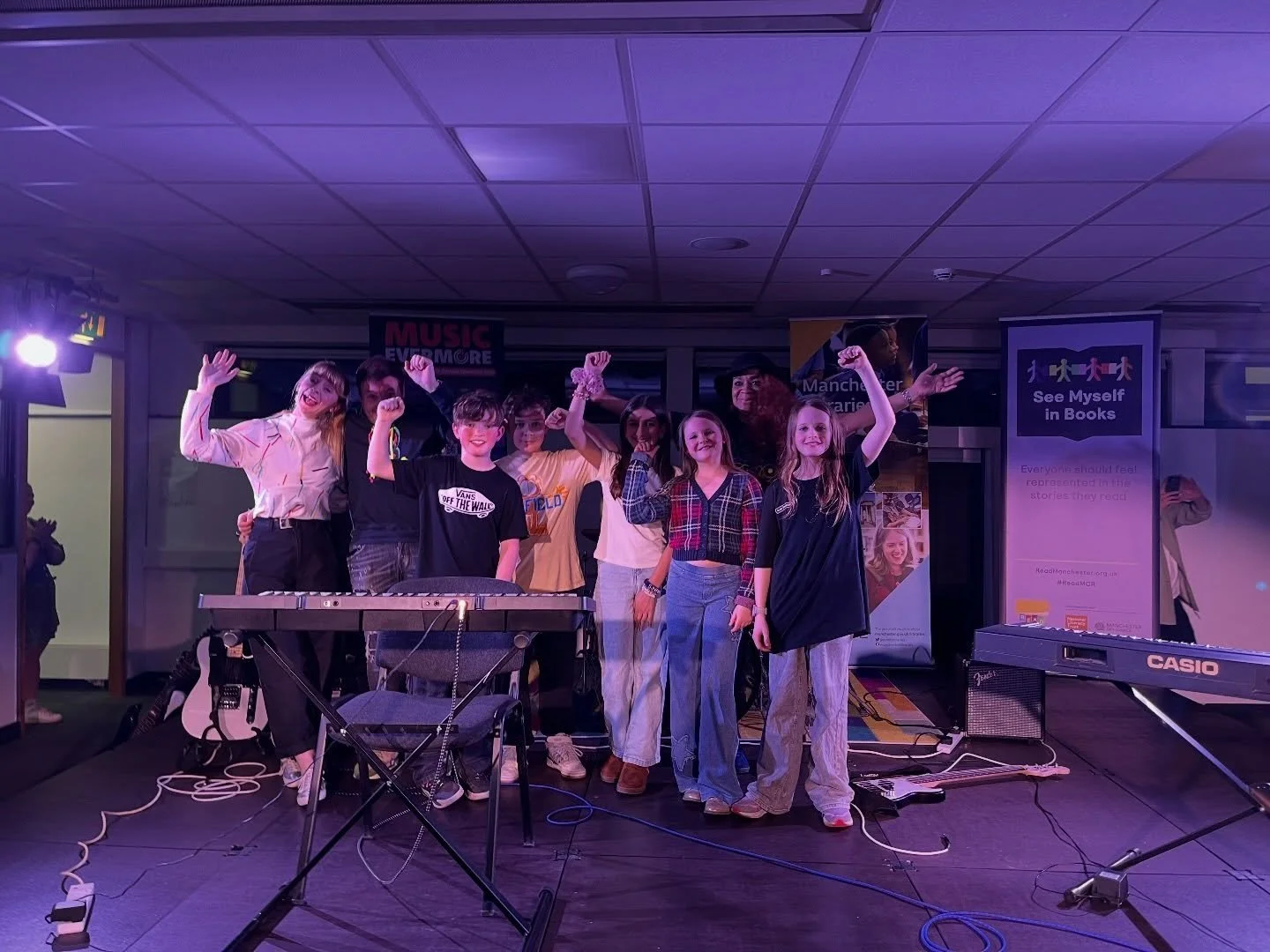 Wow! Our hearts are full and we could not be prouder of every single young person that got on that stage in front of a PACKED Wythenshawe Forum Creative Space this evening. You made it so hard for the judges to choose just one -  massive congratulati