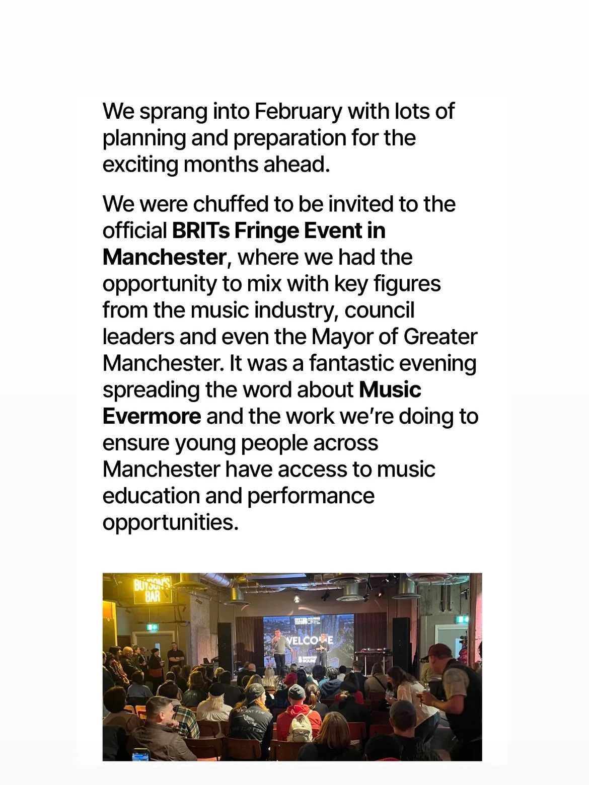 Not long until March&rsquo;s Rockin&rsquo; Roundup and we finish for Easter break 😳 This year is flying! If you missed February&rsquo;s edition (they&rsquo;re all available via the blog section of our website) - Here&rsquo;s what went down! 🎶 

As 