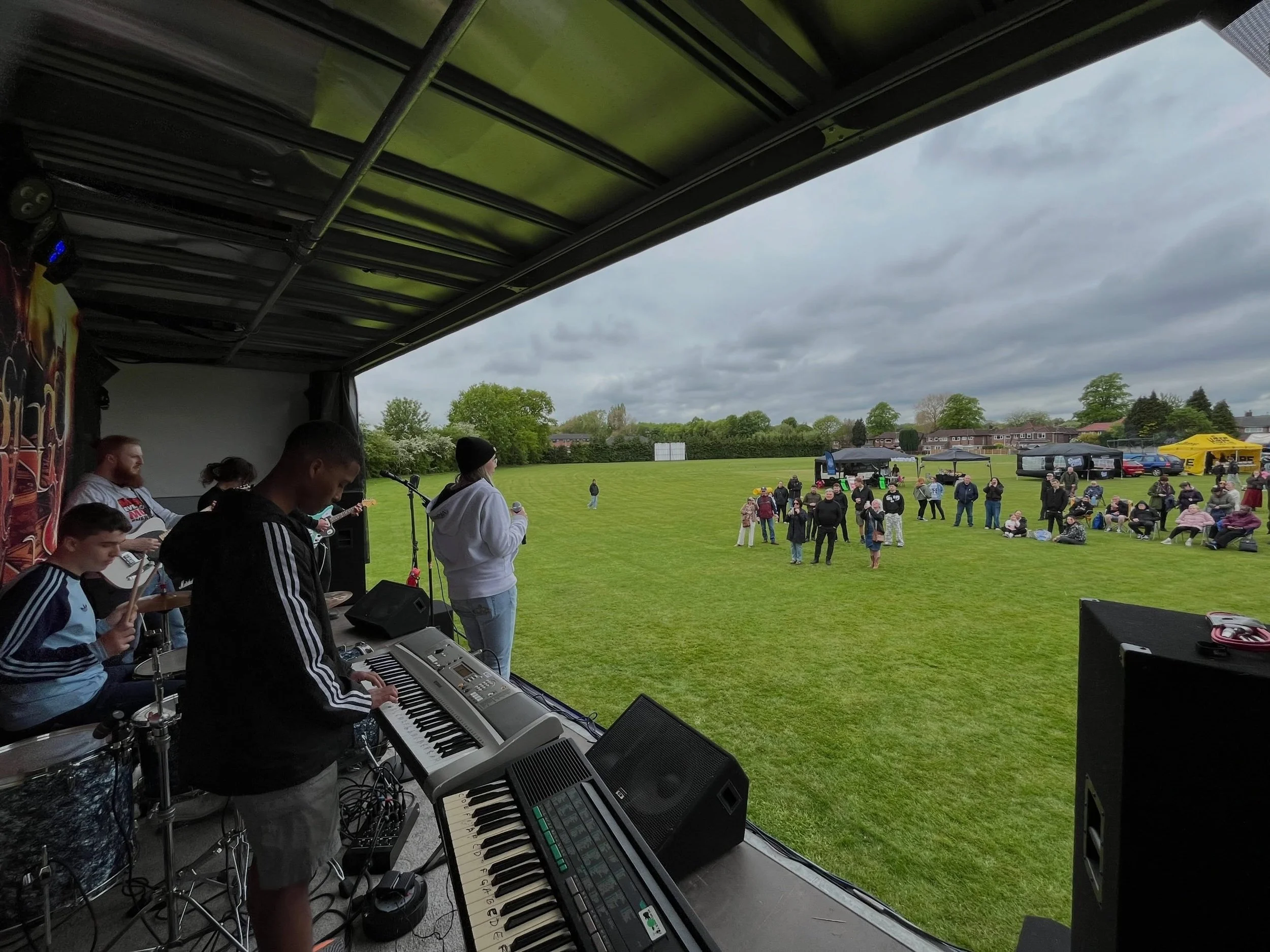 Fantastic day out at @chasfest26 and what a great opportunity for our young Wythensawe bands. Brilliant experience playing on a different stage, to different people and they were all sounding brilliant! All whilst raising money for Wythensawe Cricket