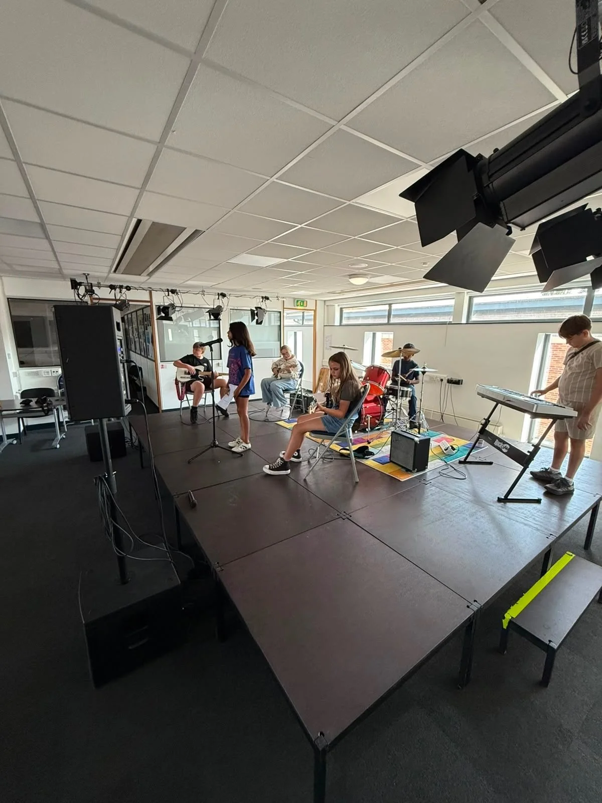 Our Wythenshawe Summer Band Sessions are in full swing, with up to 40 Wythenshawe based young people taking part in a weekly programme for the whole of August, with 4 x 2 hour fully funded sessions every week. A creative Summer ahead 🌞 🎶 

A big th