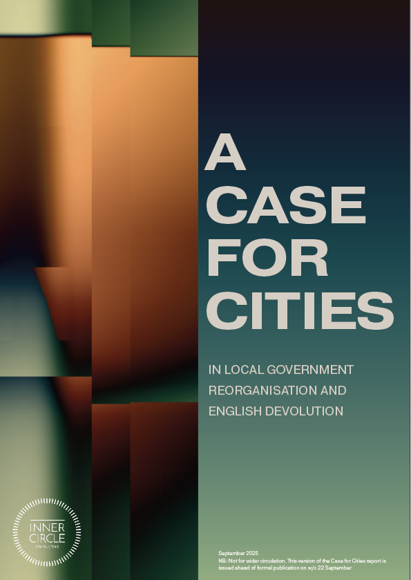 A CASE FOR CITIES
