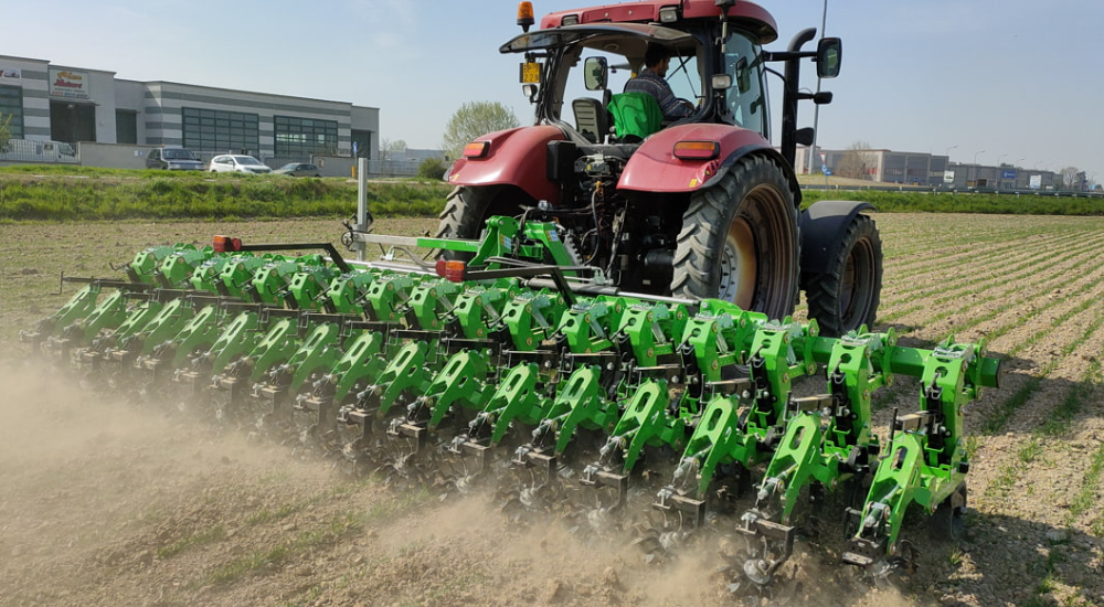 Automated weeding machine integrated with Computer Vision