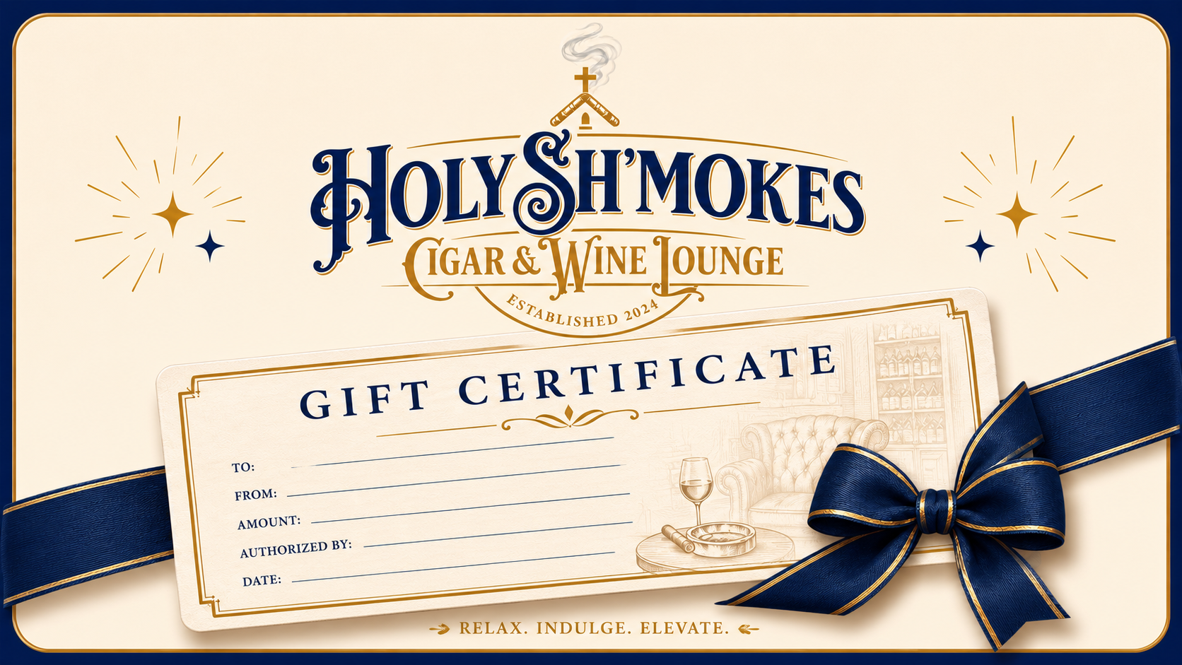 Holy Sh'mokes Cigar & Wine Lounge