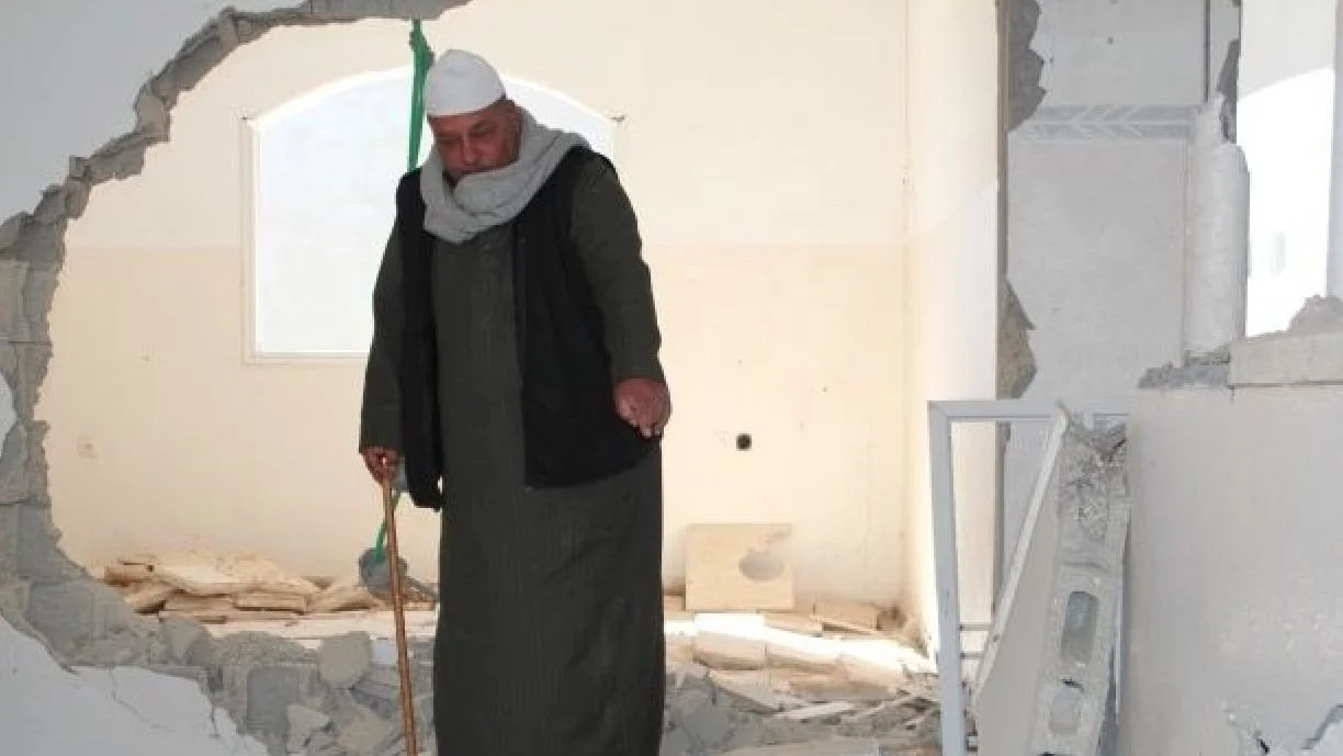 Terug naar je vernielde huis