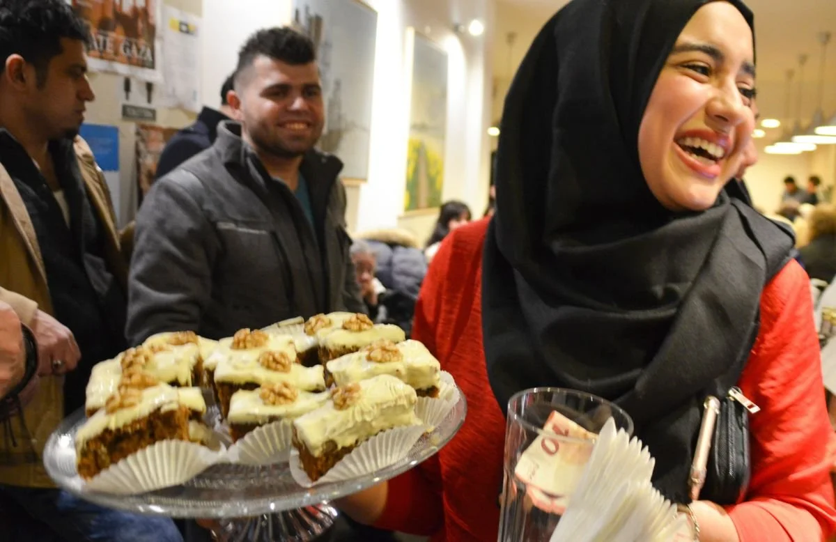 Date met Gaza in afgeladen Espresso Dates