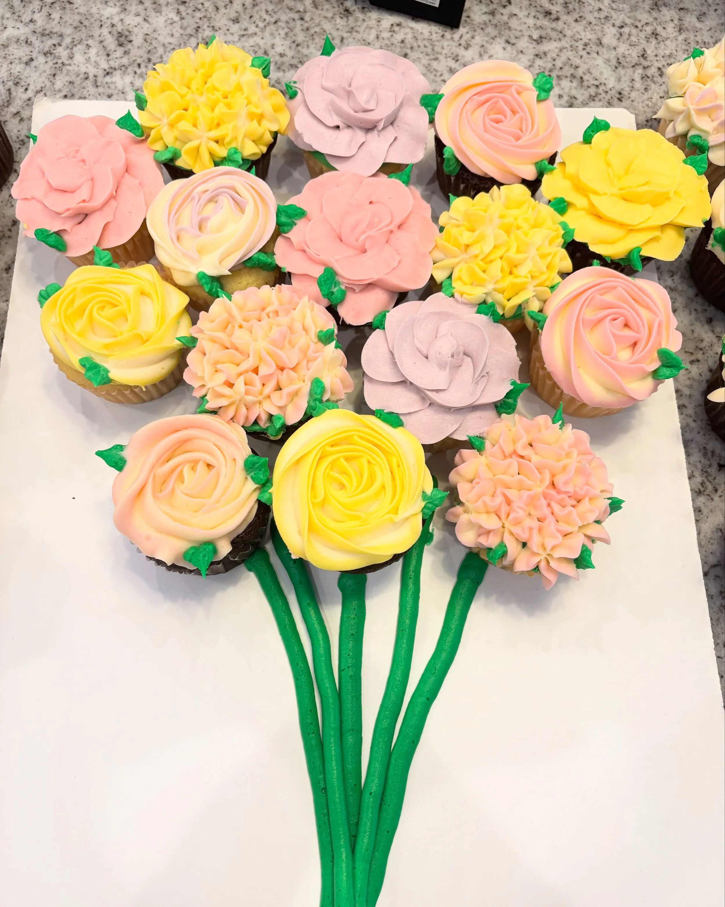 Cupcake bouquet