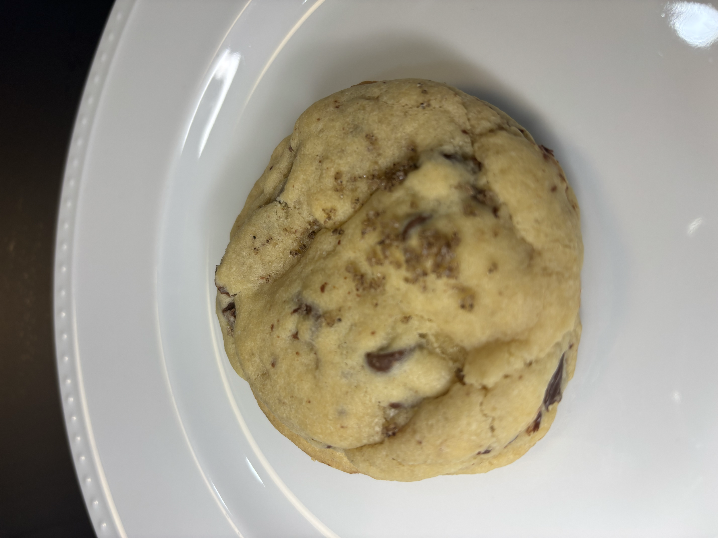 Salted chocolate chip cookie