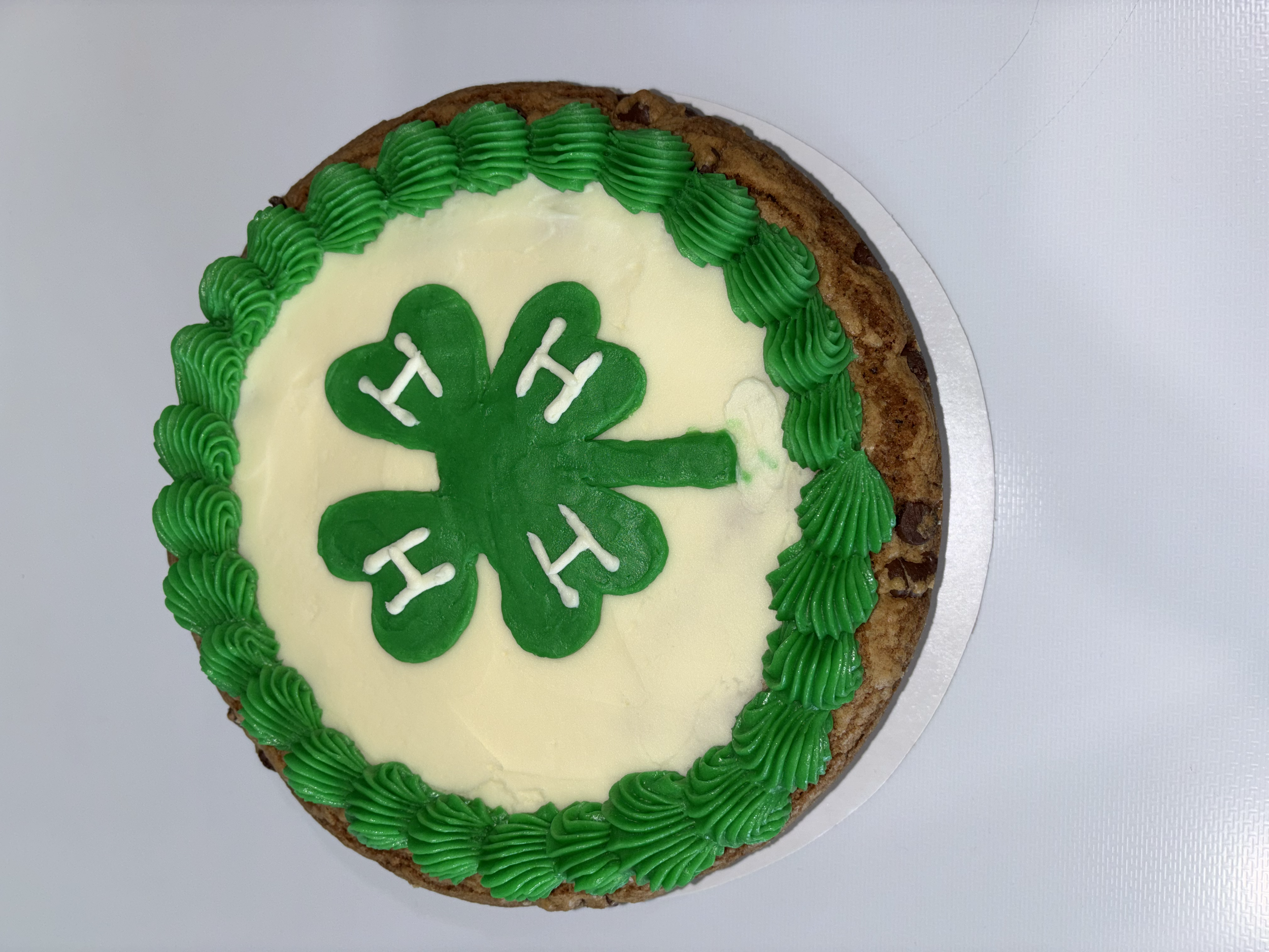 4-H themed deep dish cookie cake