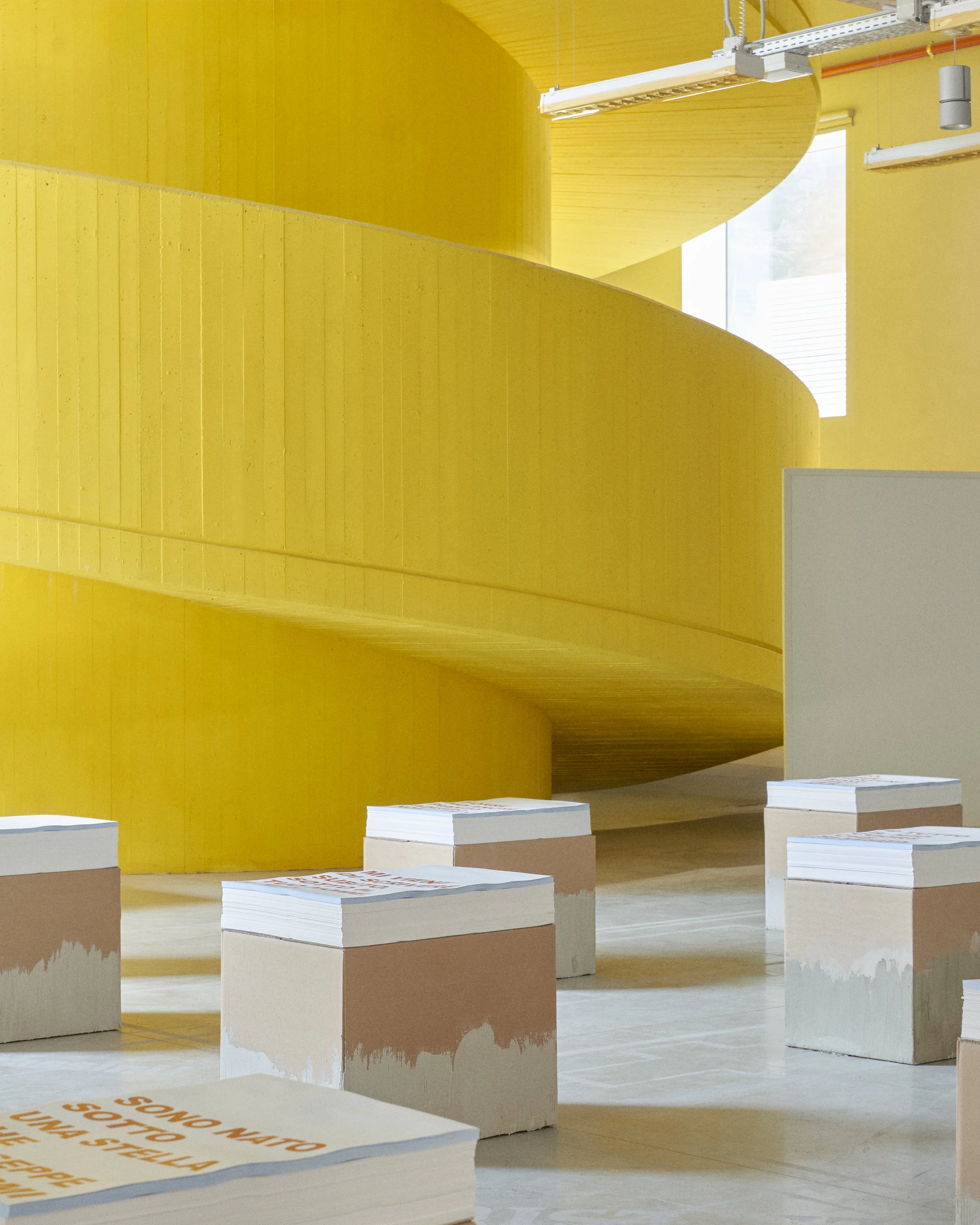 Ultimi canti - installation view
