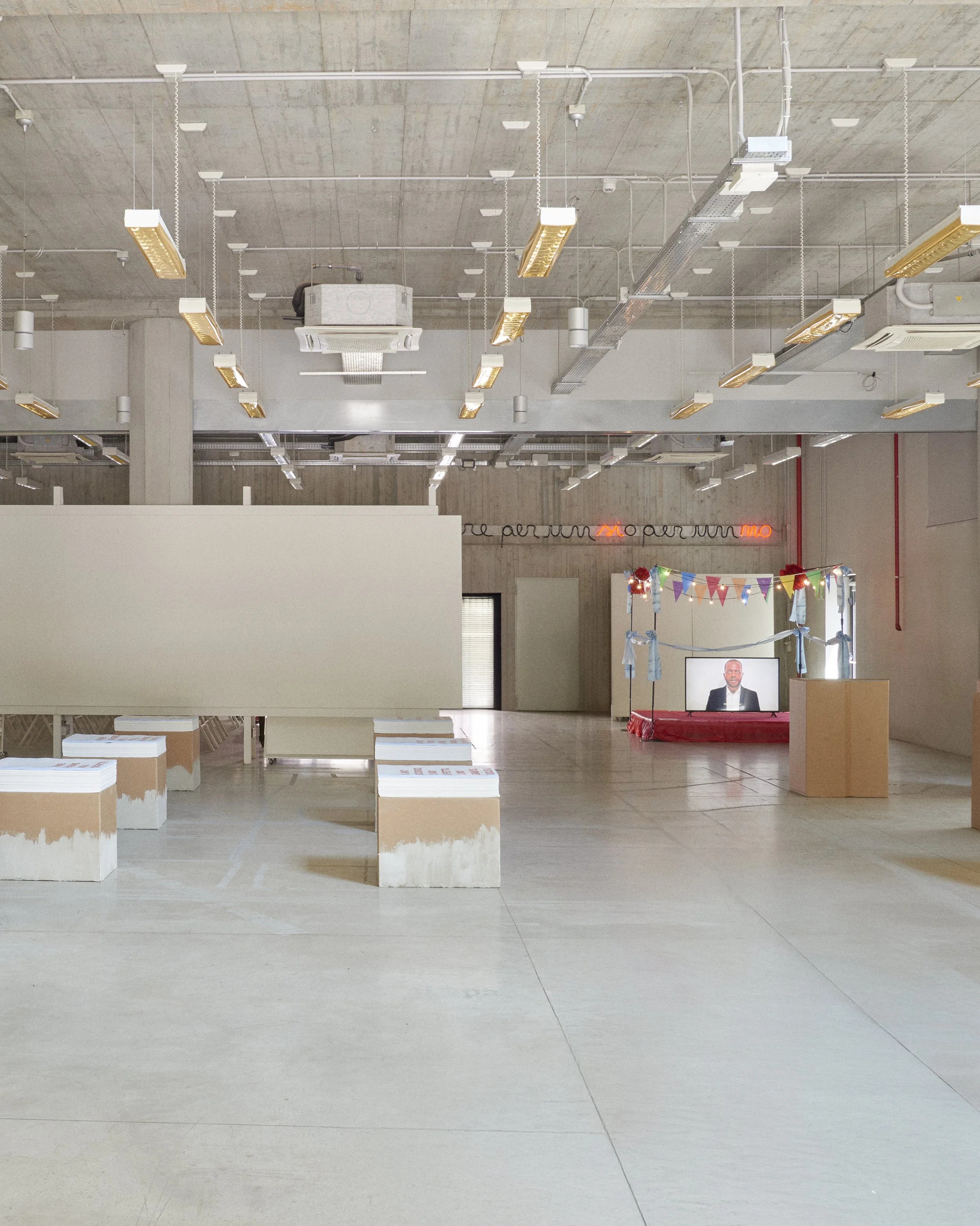 Ultimi canti - Canto nuovo - installation view