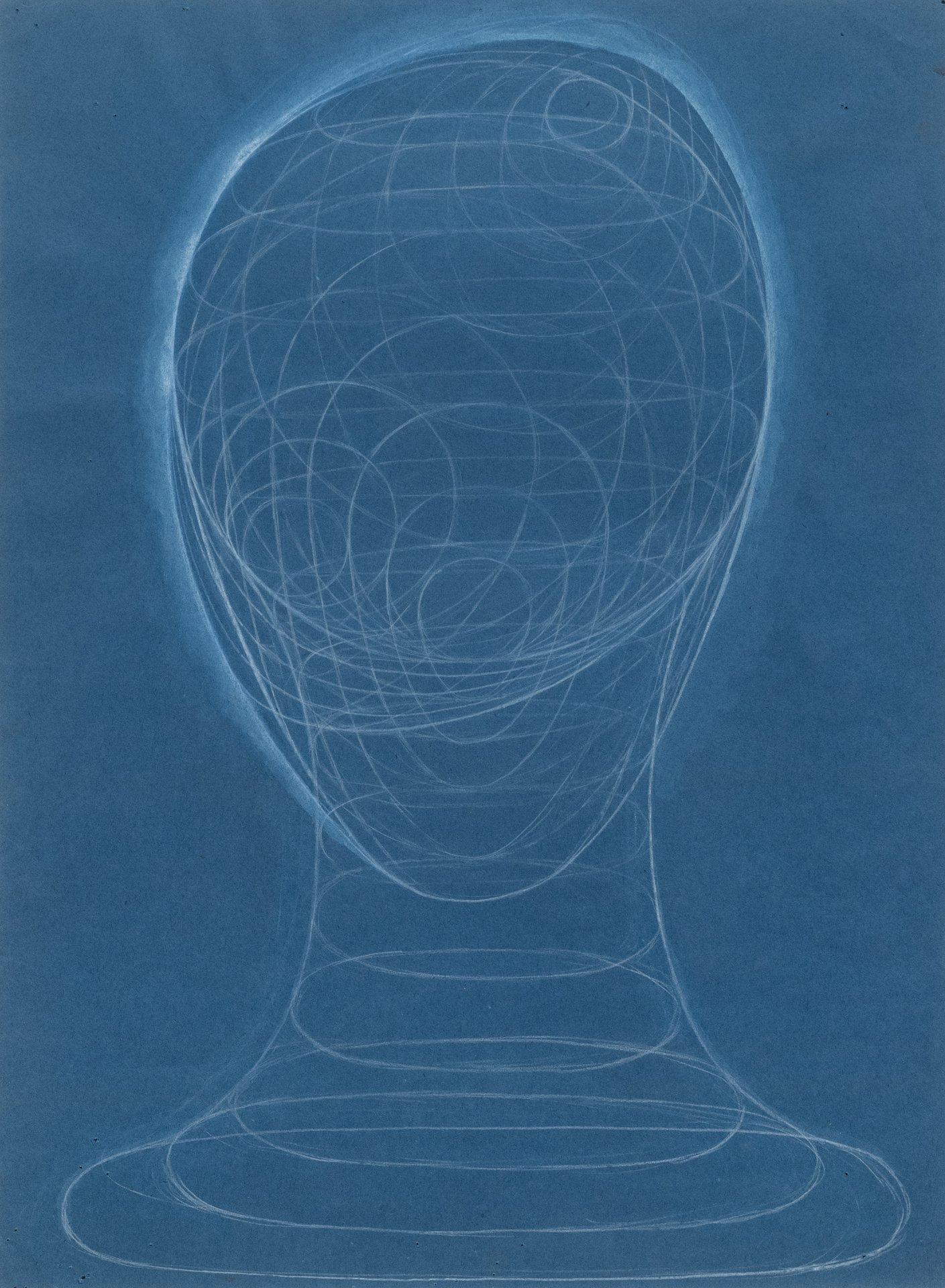 Pavel Tchelitchew (1898-1957). Tête.