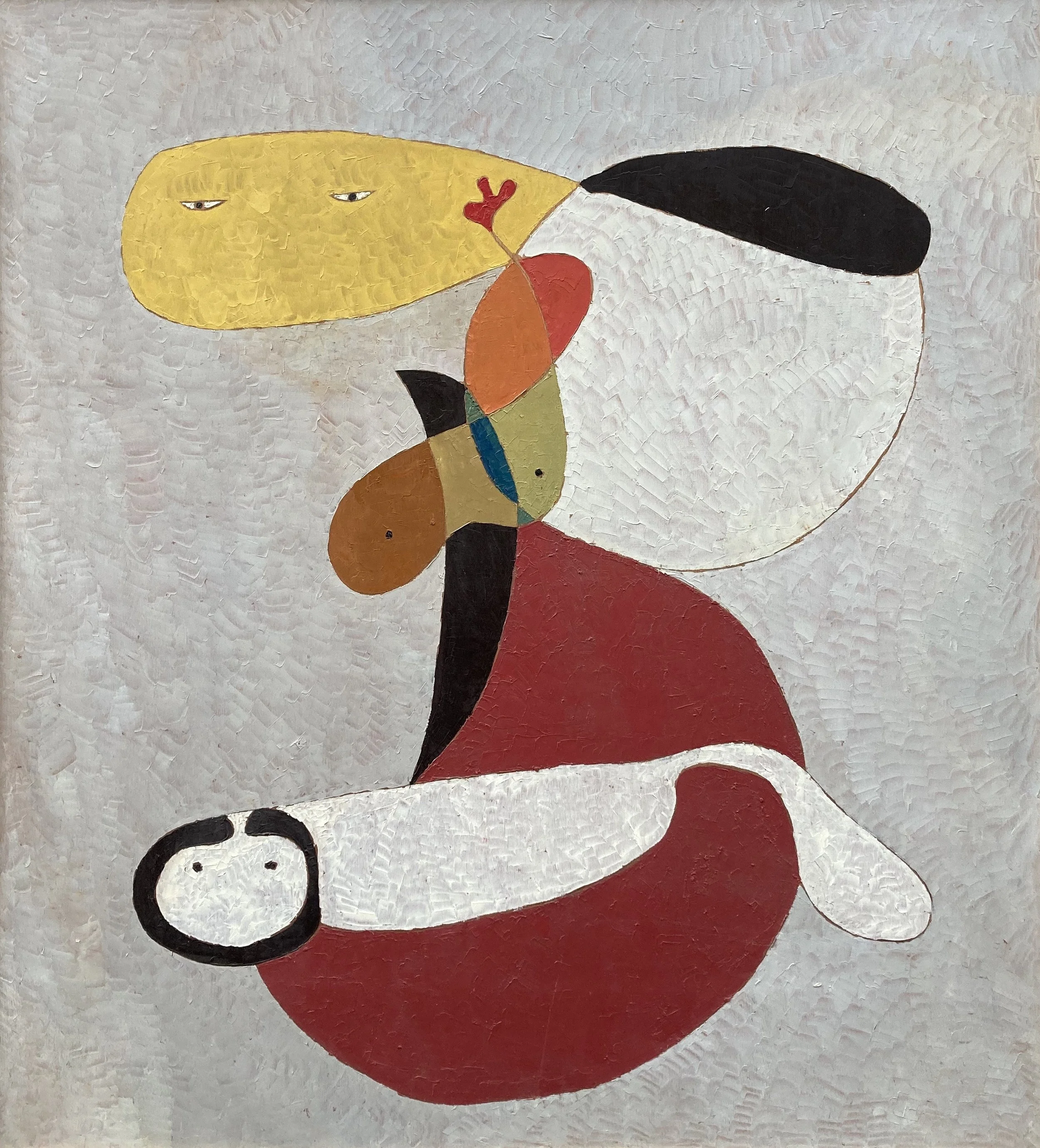 Femme au bichon. 1972. 100 x 90 cm..jpeg